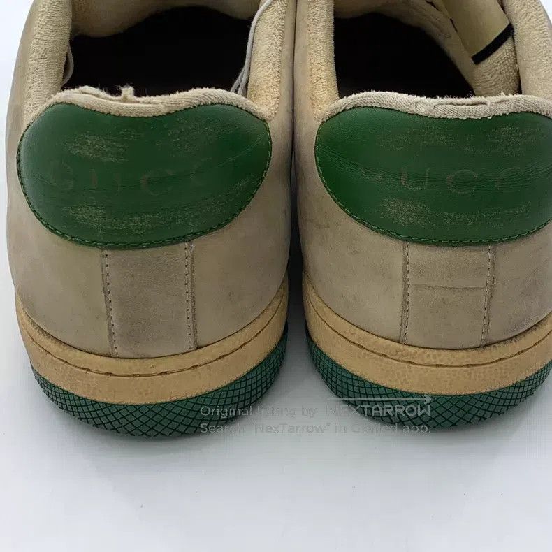 Gucci Gucci Brown GG enamel lace-up casual flat board shoes dirt Size US 8 / EU 41 - 9 Thumbnail