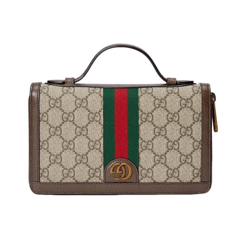 Gucci GUCCI Ophidia GG Canvas Travel Case New/Auth Size ONE SIZE - 4 Thumbnail