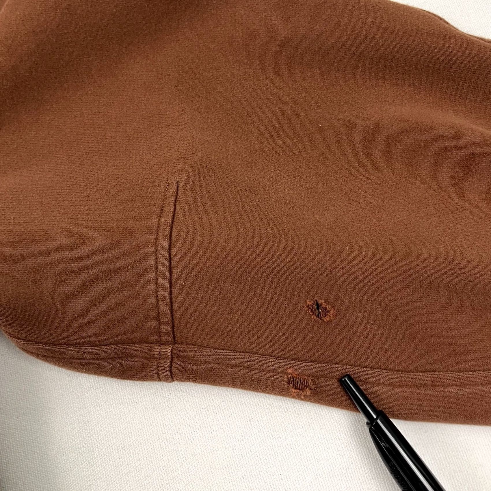 Lululemon Lululemon Scuba Oversized 1/2 Zip Hoodie Womens XL Brown Kangaroo" Size XL / US 12-14 / IT 48-50 - 4 Thumbnail