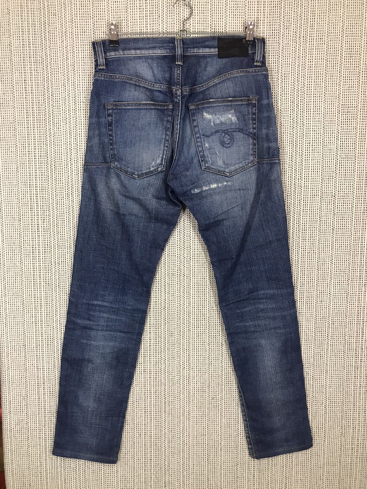 R13 ‼️R13 SKATE DENIM SKINNY DISTRESSED‼️ Size US 30 / EU 46 - 2 Thumbnail