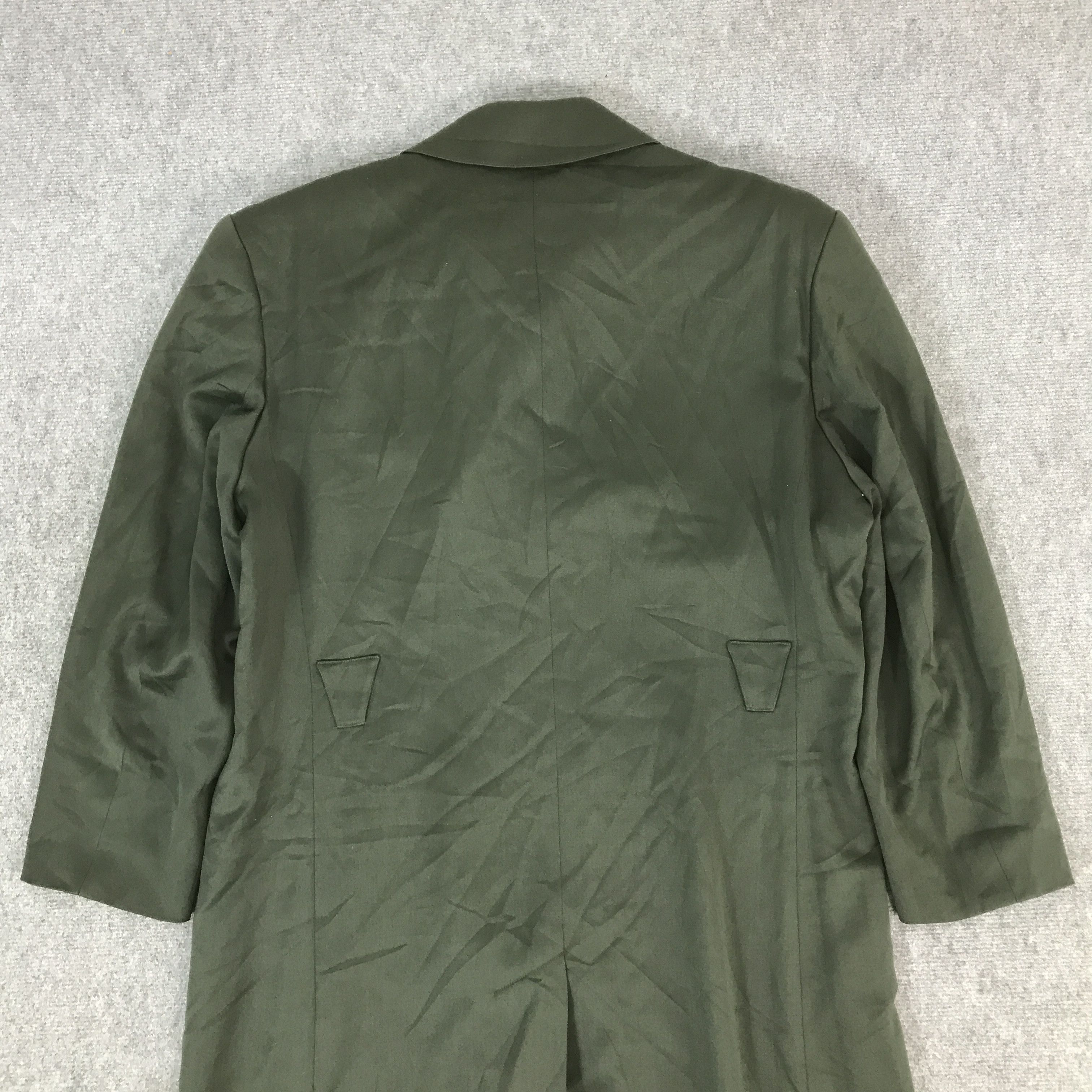 Thierry Mugler THIERRY MUGLER LONG COAT JACKET K65B7 Size US M / EU 48-50 / 2 - 4 Thumbnail