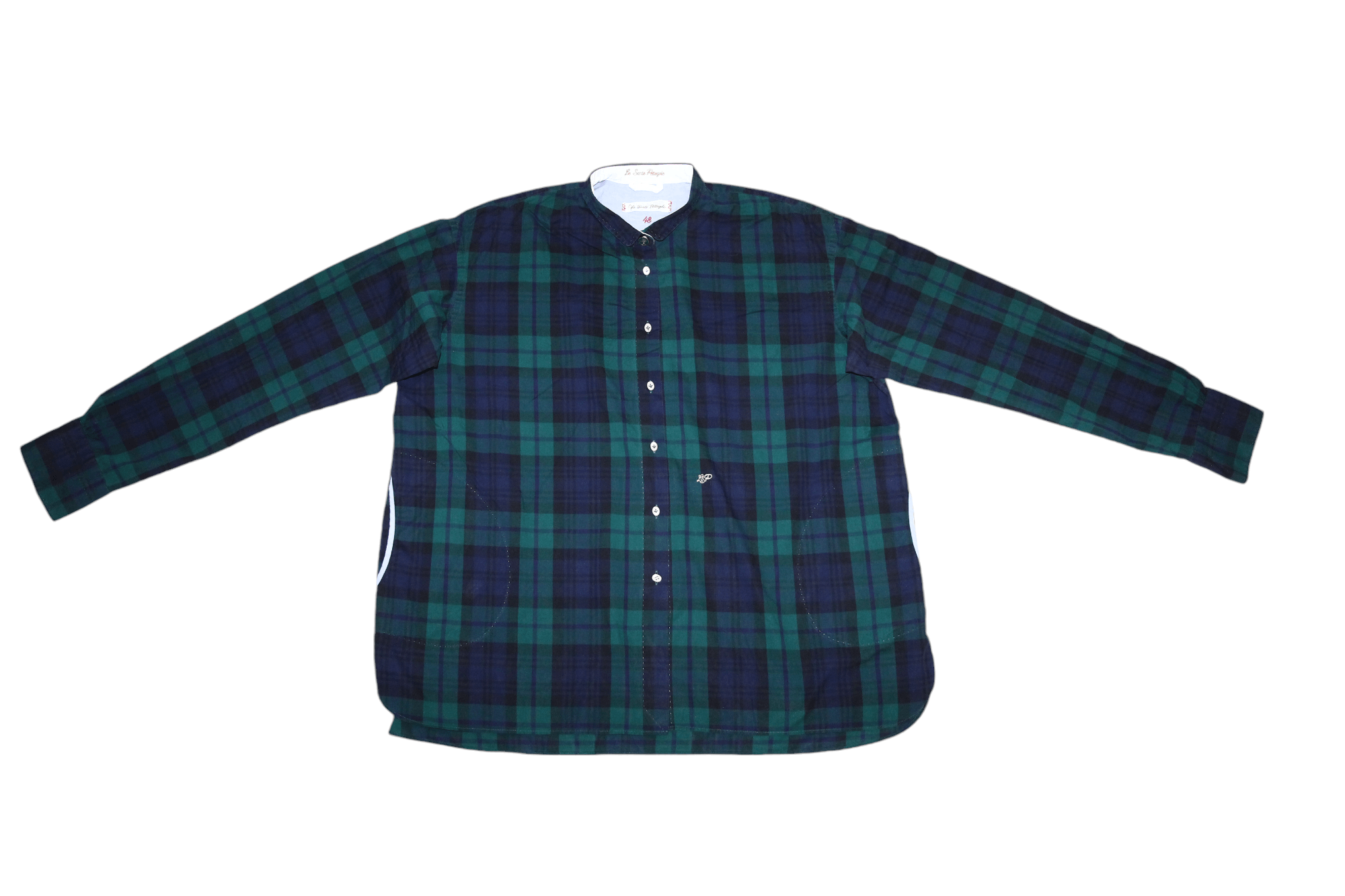 Other Le Sarte Pettegole Checkered Poplin Cotton Casual Shirt Size XL / US 12-14 / IT 48-50 - 3 Thumbnail