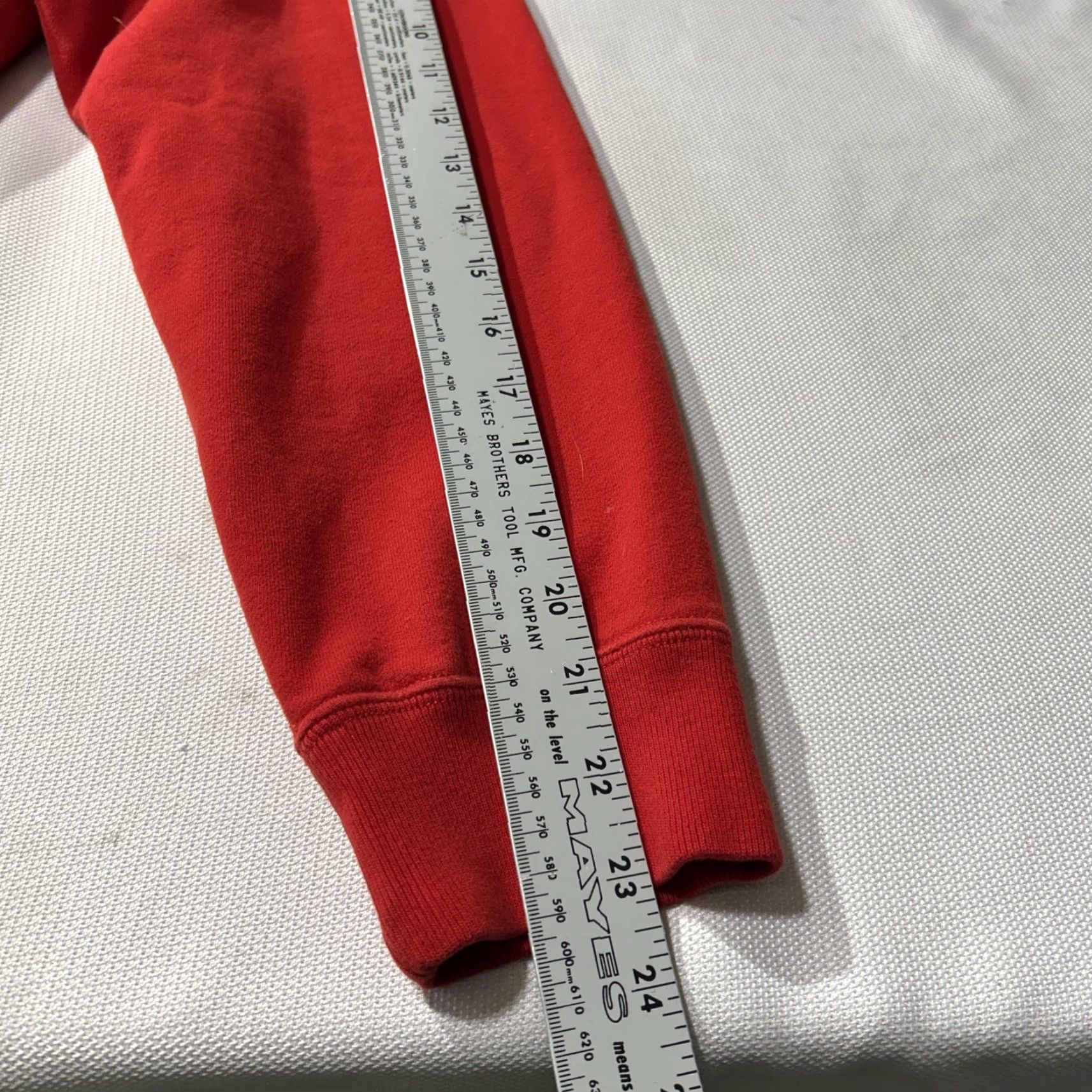 Polo Ralph Lauren Polo Ralph Lauren Hoodie Mens Large Red Full Zip Fleece Sweatshirt Pony Logo Size US L / EU 52-54 / 3 - 6 Thumbnail