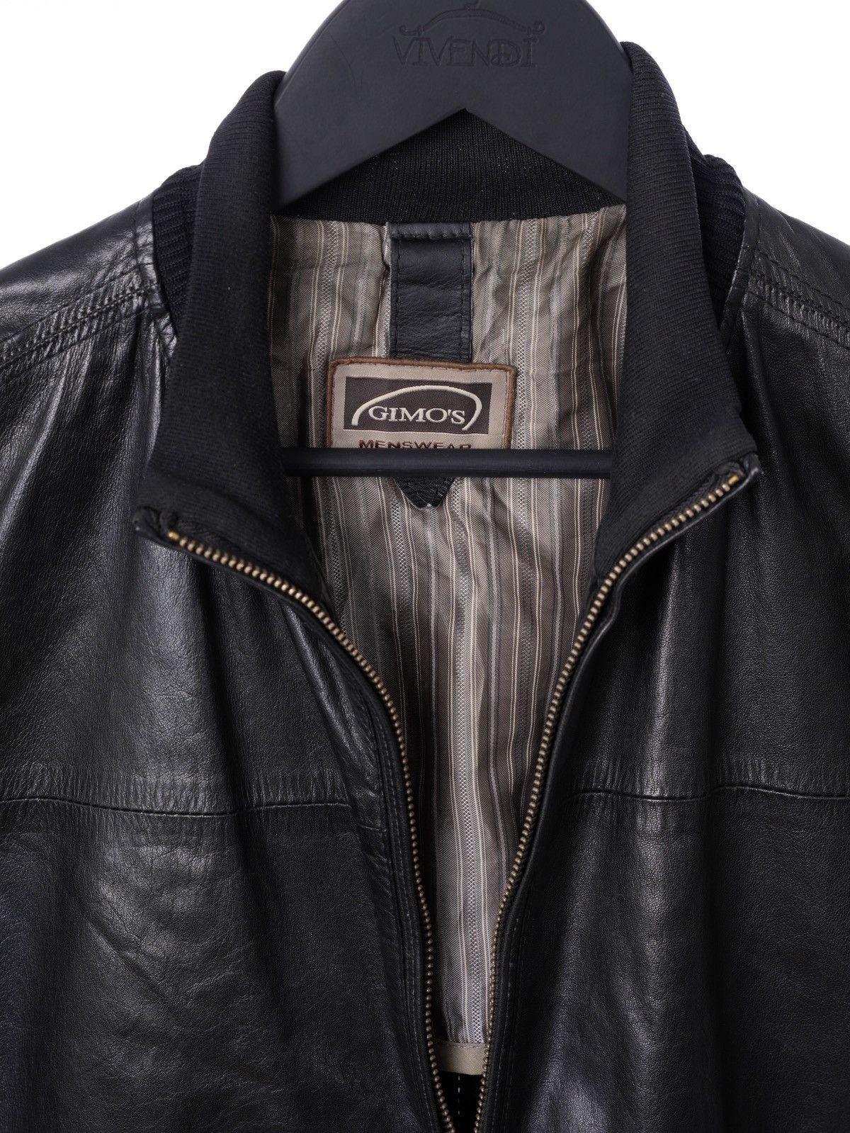 Gimo's Gimo's Leather Jacket Bomber sz M Size US M / EU 48-50 / 2 - 5 Thumbnail