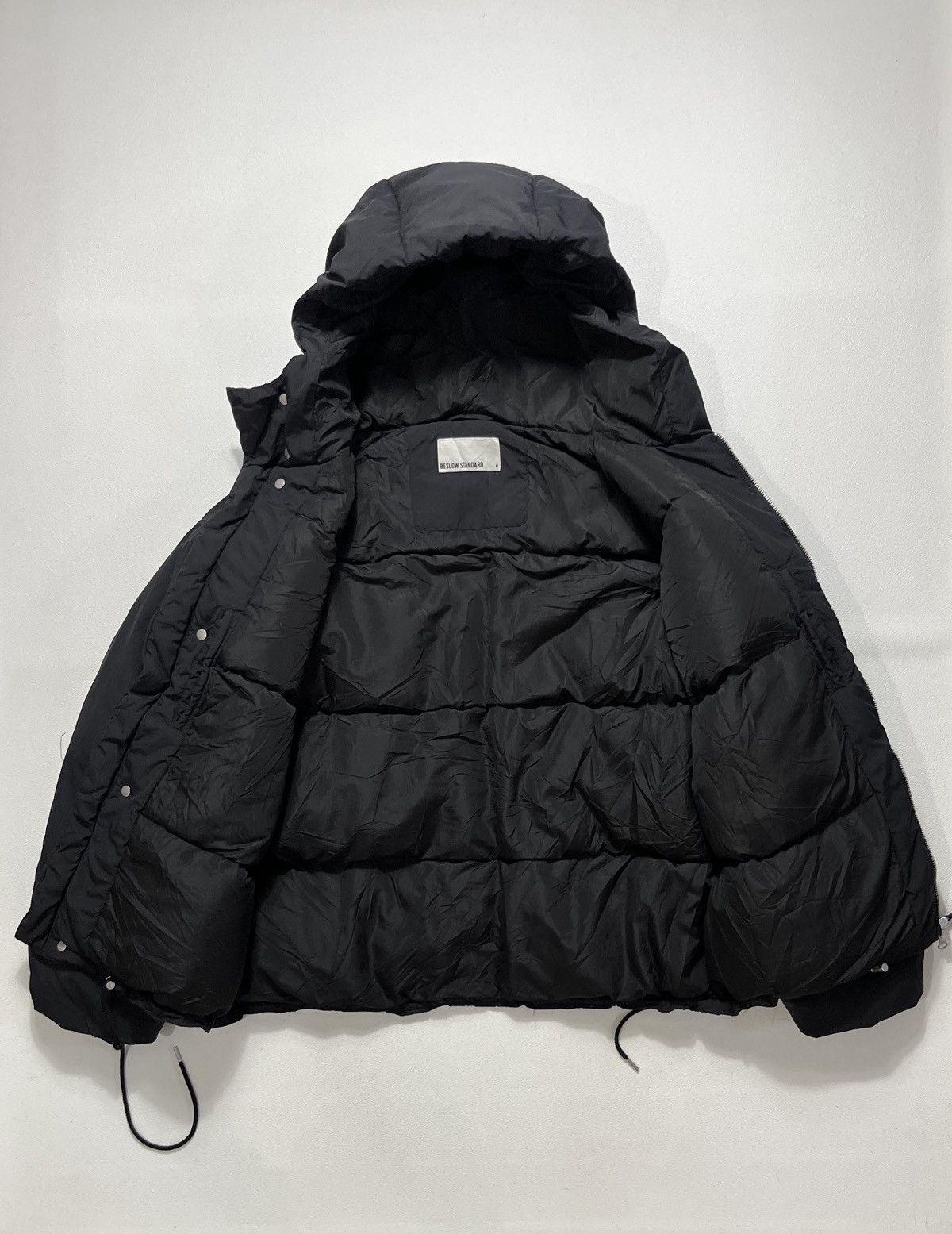 POST ARCHIVE FACTION (PAF) BESLOW Oversized M65 Hood Short Down Parka Jacket Black Size US M / EU 48-50 / 2 - 7 Thumbnail
