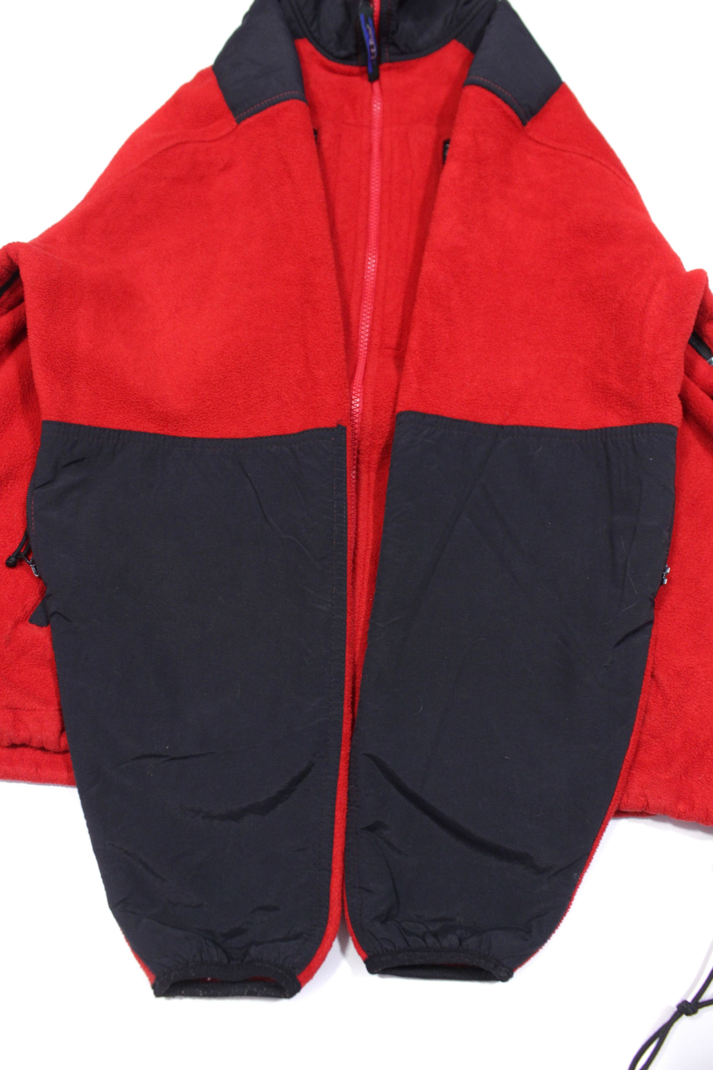 L.L. Bean 90S Logo Fleece Jacket Size US M / EU 48-50 / 2 - 5 Thumbnail