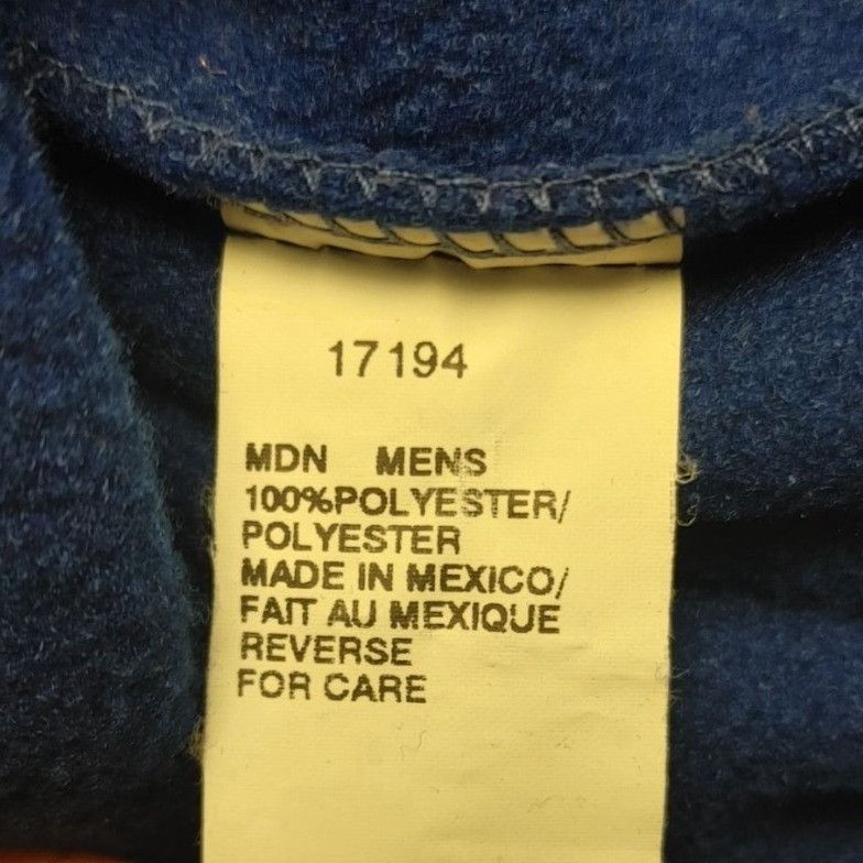 Other Woolrich Original Outerwear Men's Navy Blue Fleece Pull-Over Size US XL / EU 56 / 4 - 4 Thumbnail