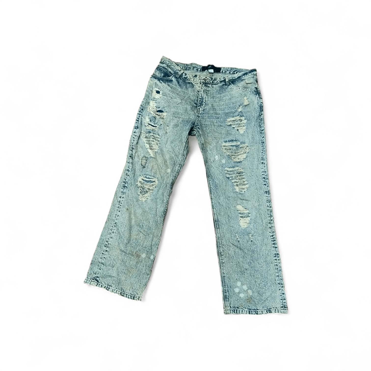 Vintage Final Drop Karl Kani Distressed Pant Size US 40 / EU 56 - 1 Thumbnail
