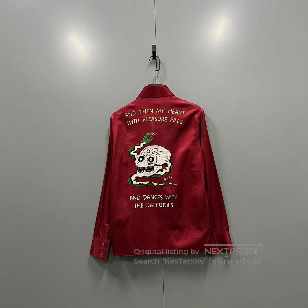 Gucci Gucci Skeleton Silk Shirt. Size US S / EU 44-46 / 1 - 2 Thumbnail