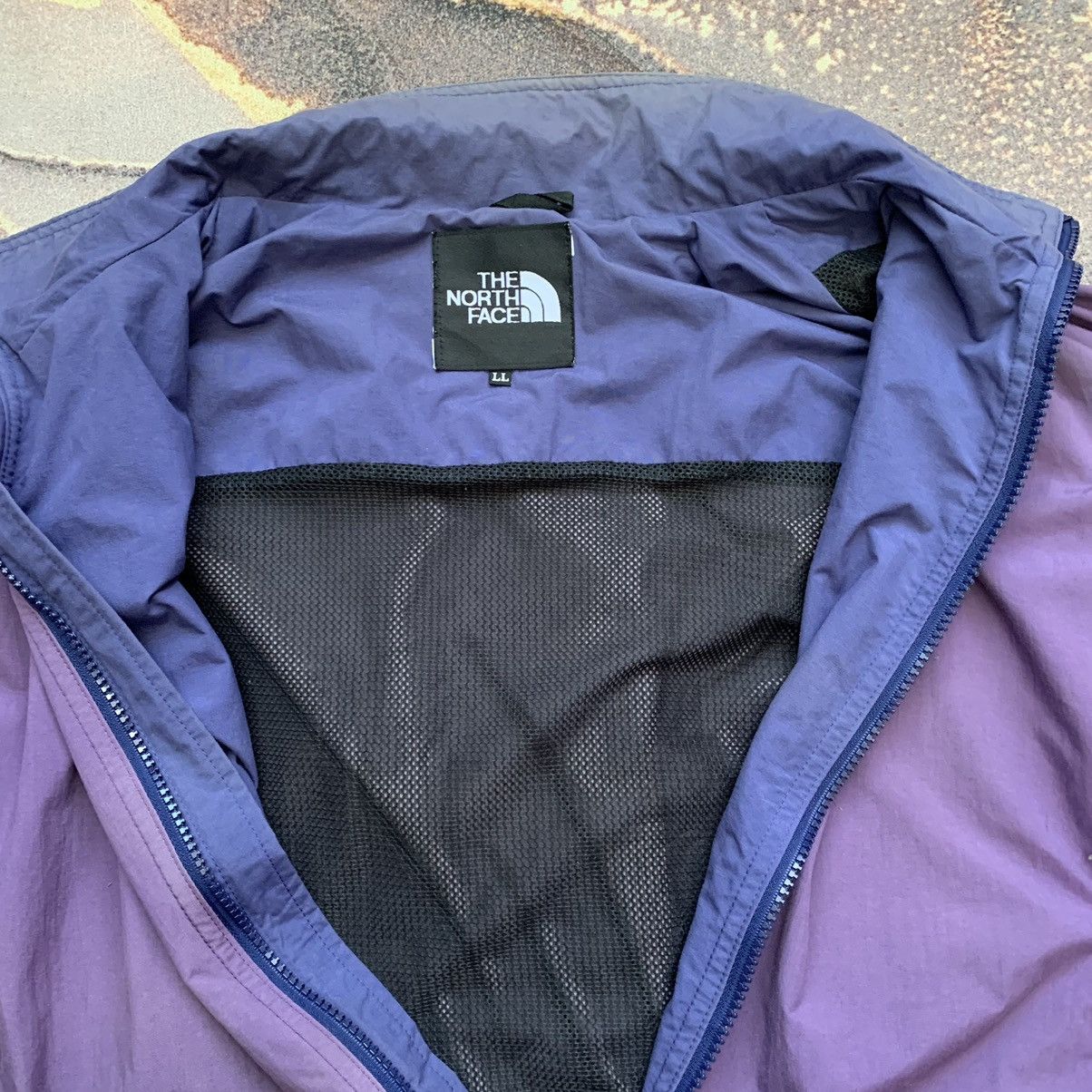 The North Face × Vintage Distressed Vintage The North Face Big Logo Windbraker Size US L / EU 52-54 / 3 - 4 Thumbnail