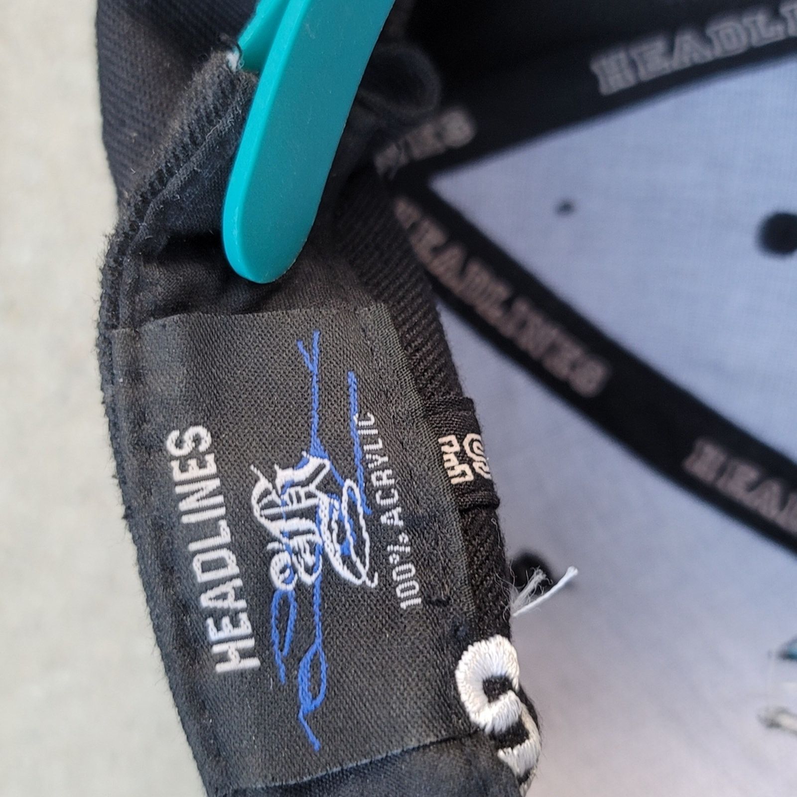 The Unbranded Brand Vtg Headlines San Jose Sharks Snapback Hat NHL Size ONE SIZE - 8 Thumbnail