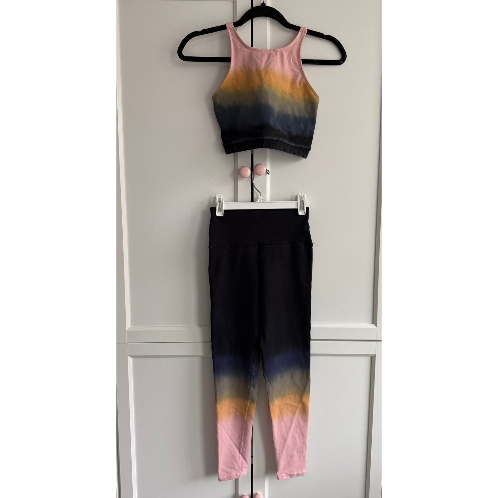 Other Electric & Rose Tie Dye Crop Bra & Leggings Set XS/S - B014 Size S / US 4 / IT 40 - 5 Thumbnail
