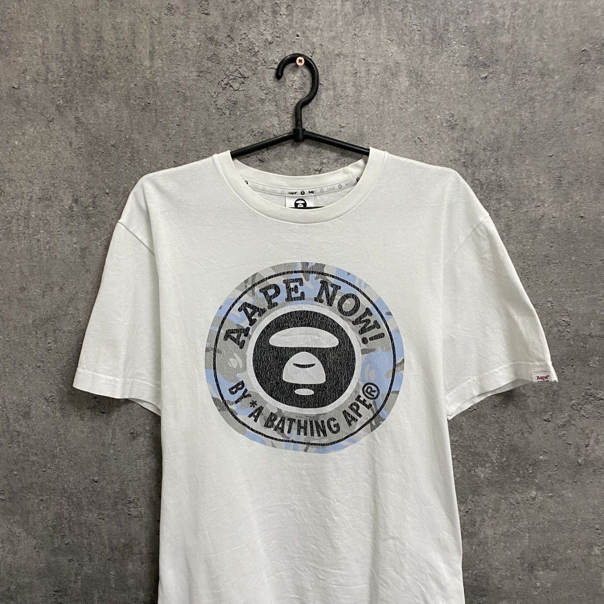 Aape Aape T-Shirt Big Logo Bape Tee Size US L / EU 52-54 / 3 - 4 Thumbnail