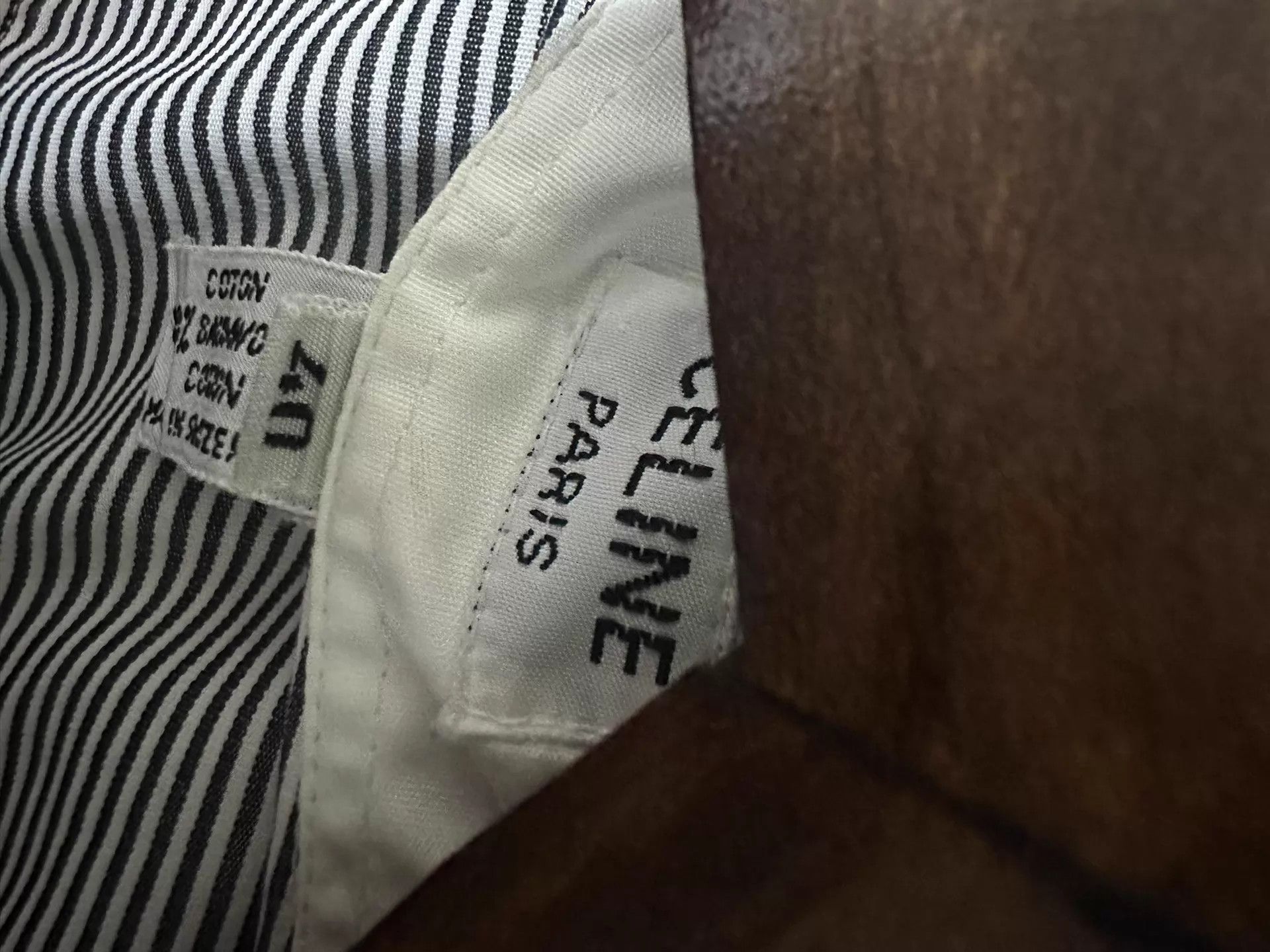 Celine CELINE vintage 9 new authentic shirt Size S / US 4 / IT 40 - 5 Thumbnail