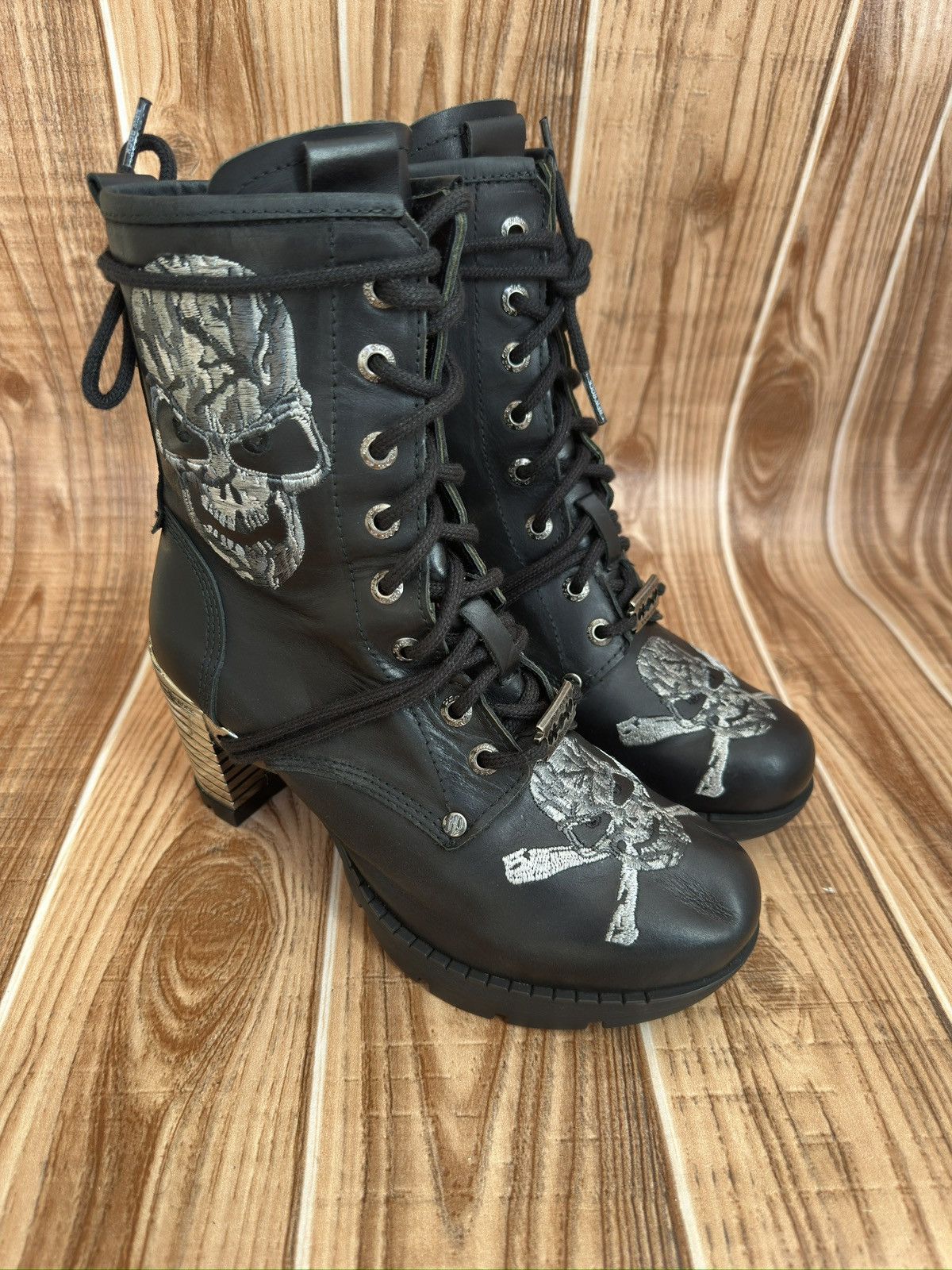 New Rock New Rock TR079-S4 Model Skull Size US 7 / IT 37 - 1 Thumbnail