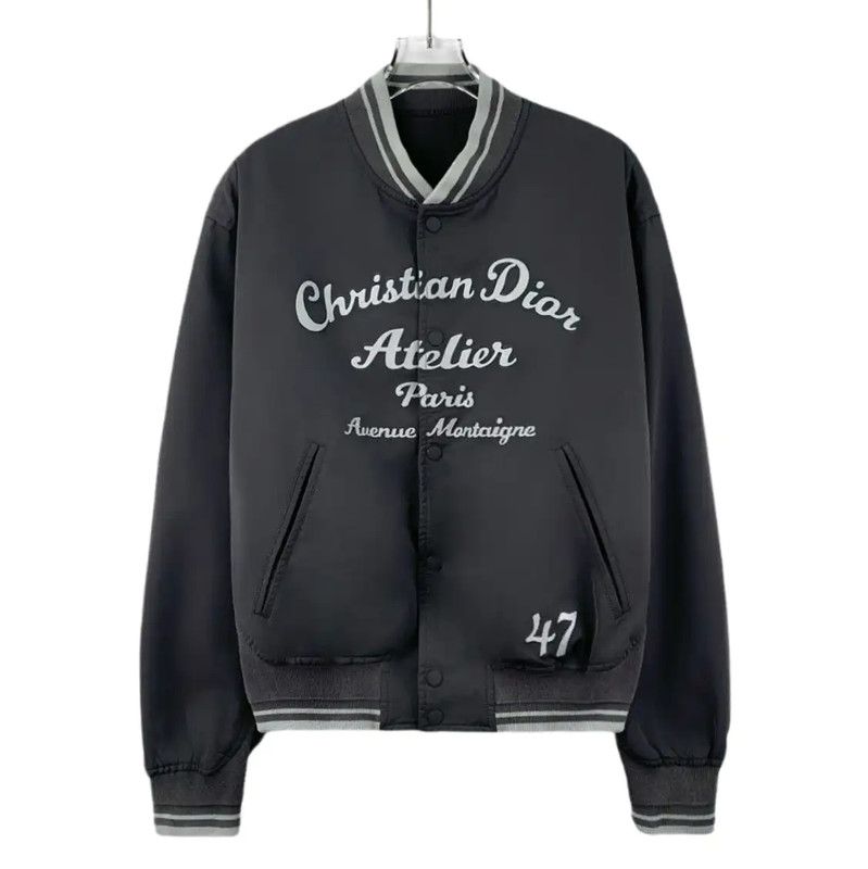 Dior Dior Atelier Men's Gray Outerwear Jacket 0089 Size US S / EU 44-46 / 1 - 1 Thumbnail