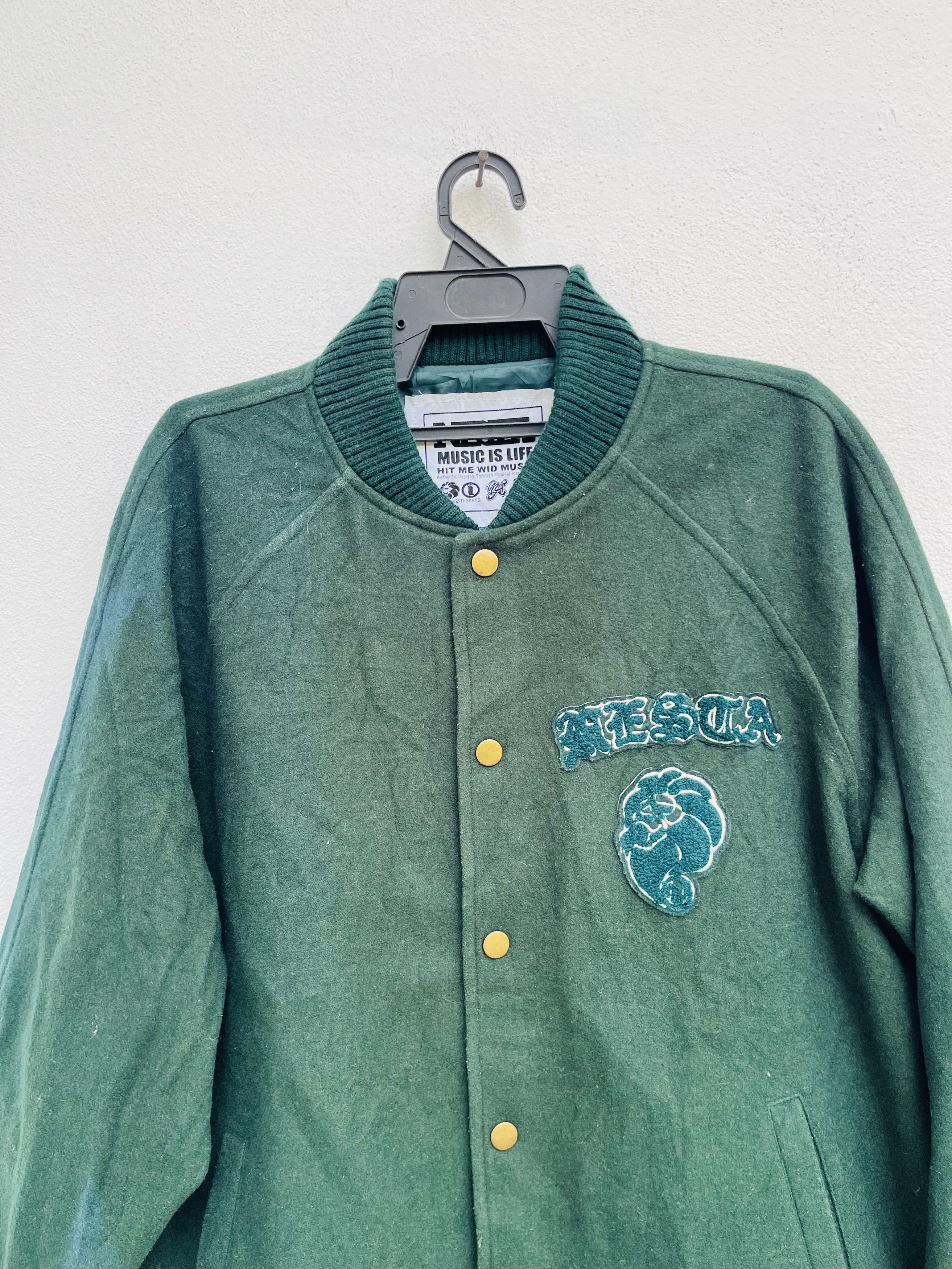 Japanese Brand Vintage Nesta Bob Marley Reggae Music Fashion Style Size US XL / EU 56 / 4 - 3 Thumbnail
