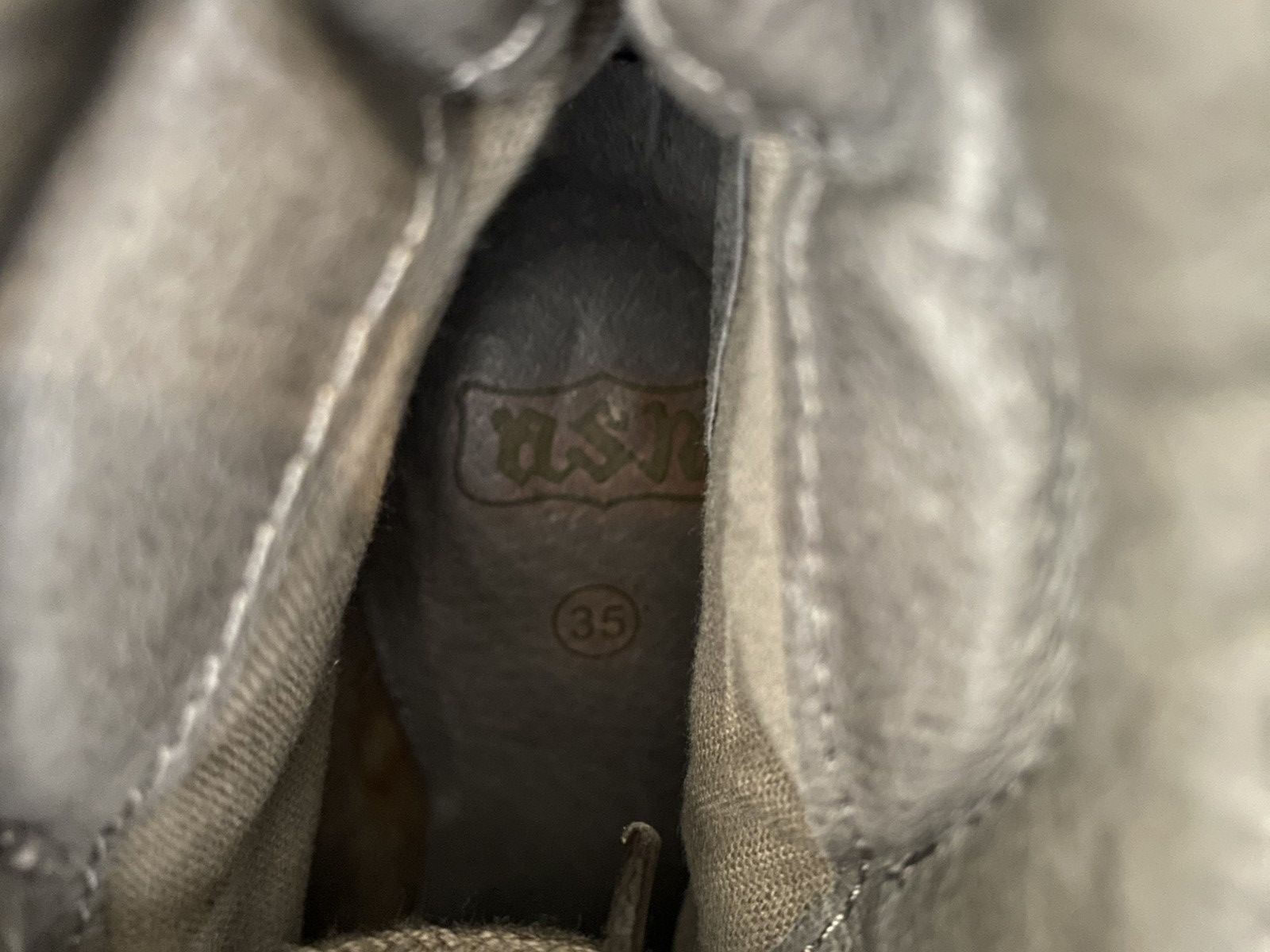 If Six Was Nine Ash high top sneakers suede Size US 5 / IT 35 - 5 Thumbnail