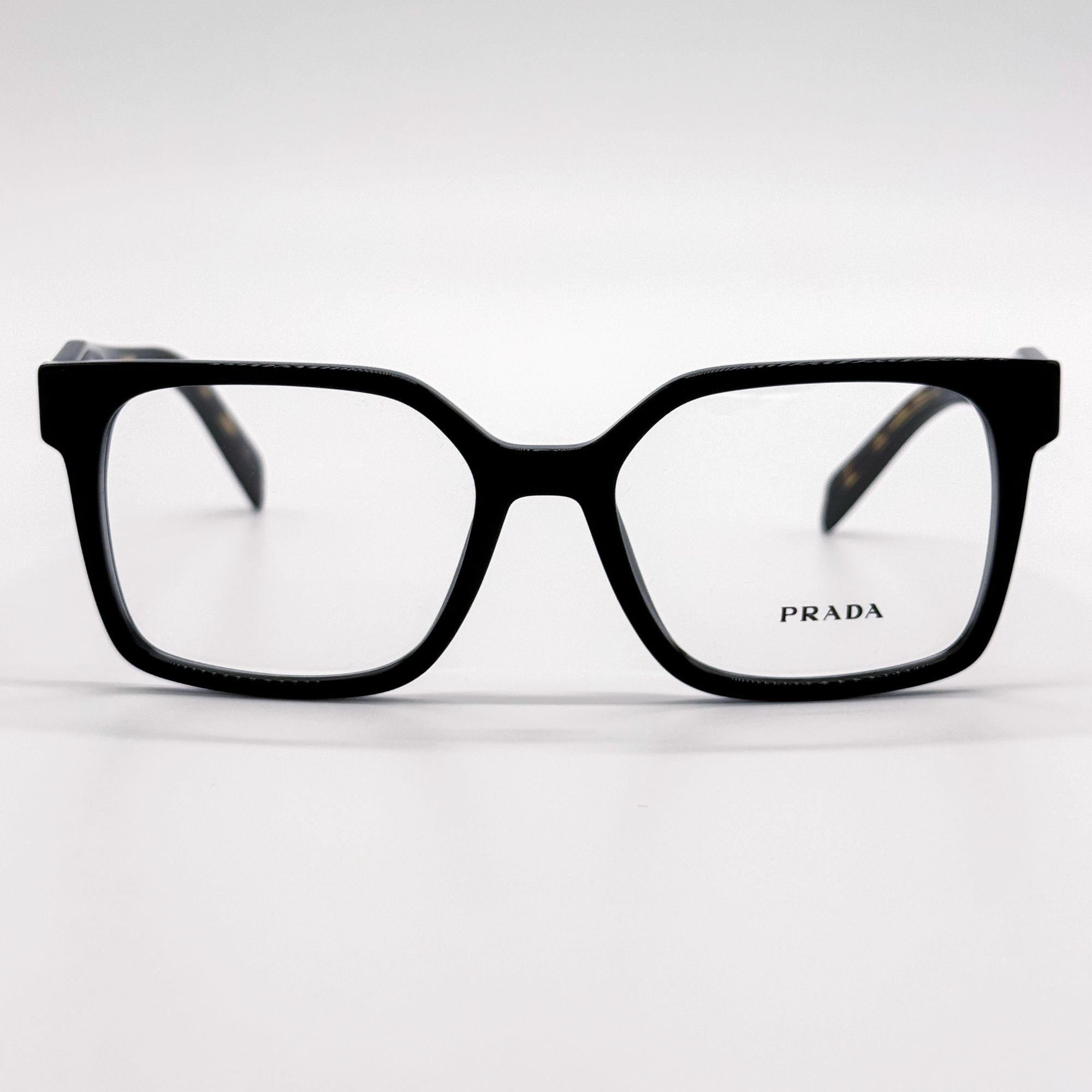 Prada NEW PRADA EYEGLASSES PRB03V 3891O1 BLACK HAVANA WOMEN PR B03 Size ONE SIZE - 4 Thumbnail