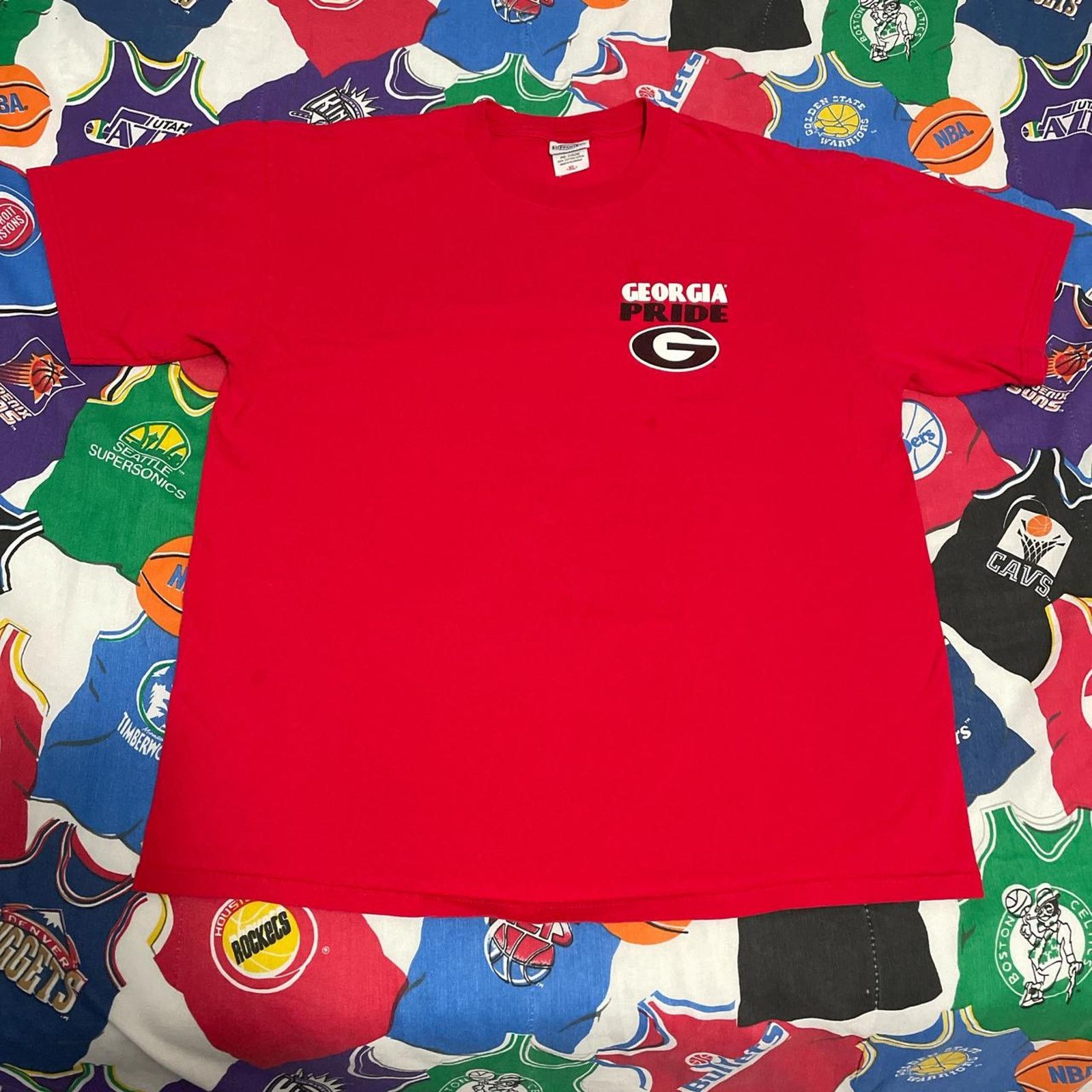 NCAA Y2K 2007 NCAA Georgia University Bulldogs Football Tee Size US XL / EU 56 / 4 - 2 Thumbnail