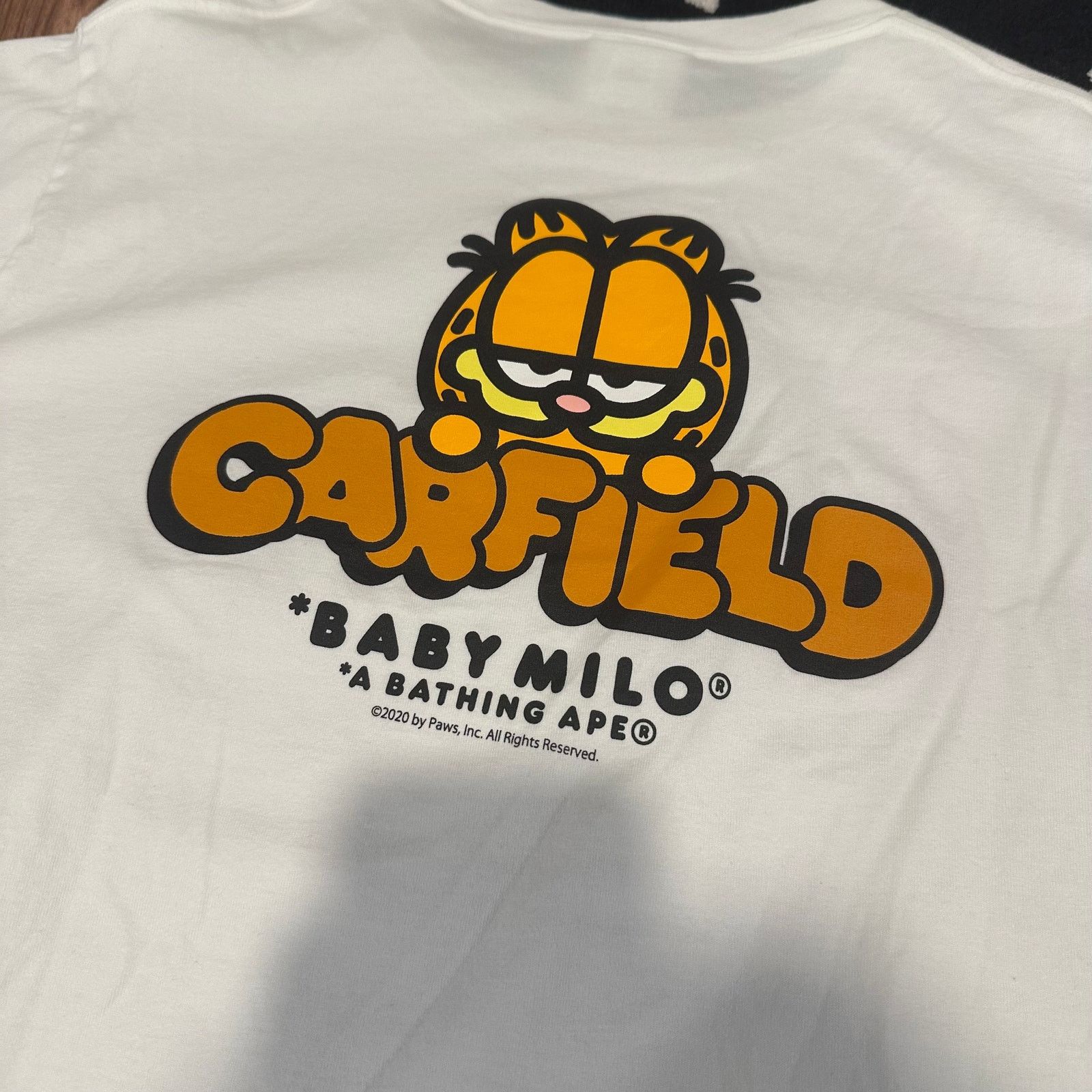 Bape BAPE x Garfield #4 Tee - White - Size Large - Used Size US L / EU 52-54 / 3 - 3 Thumbnail