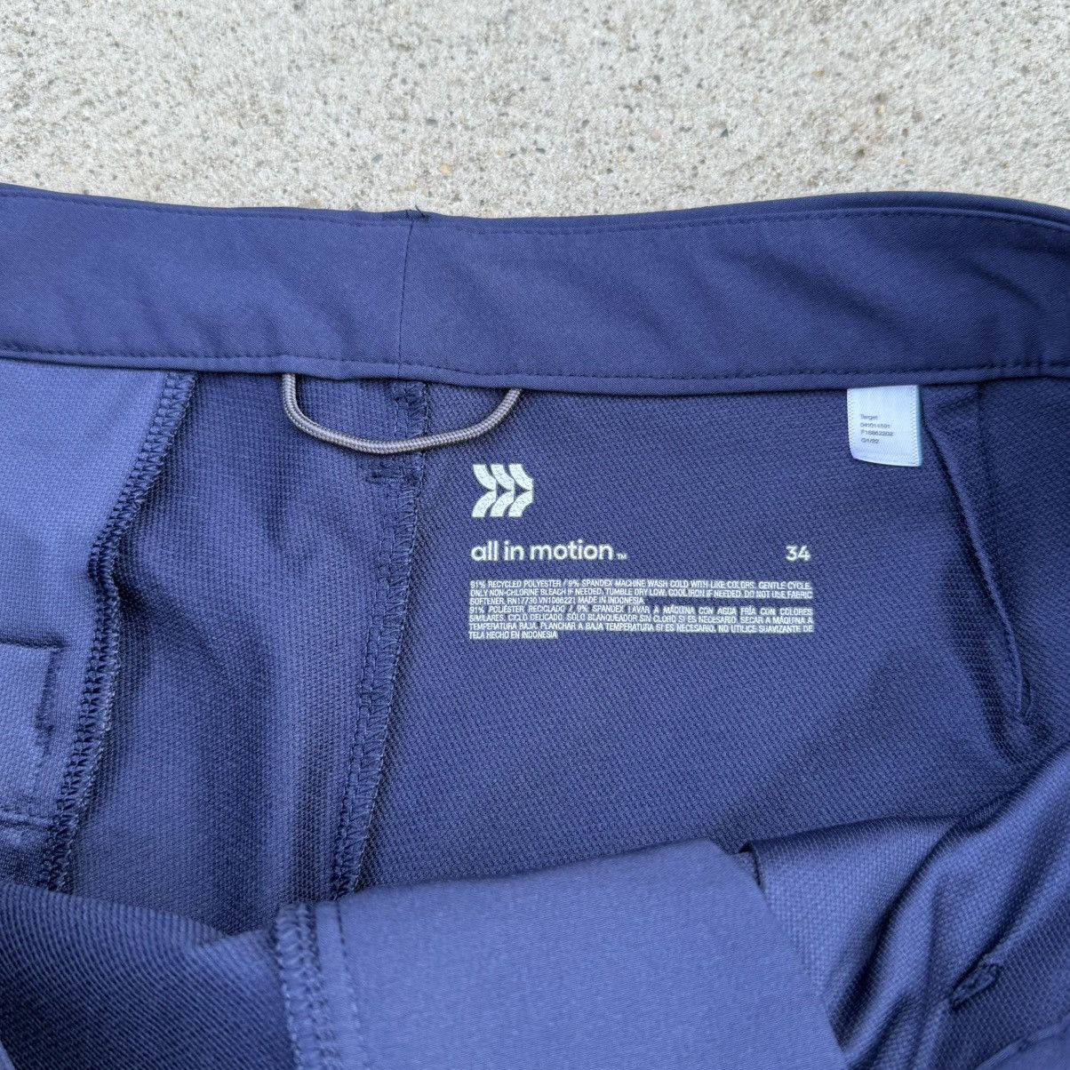 Other All In Motion Navy Performance Shorts – Size 34 - Stretch Size US 34 / EU 50 - 5 Thumbnail