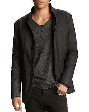 John Varvatos Slim Fit Stand Collar Jacket. Size EU 52 USA 42 Size US L / EU 52-54 / 3 - 1 Thumbnail