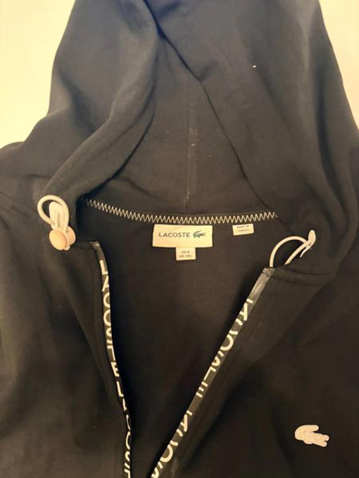 Lacoste Lacoste Men's Lightweight Blck Zip Jacket (Size 3XL)` Size US XXL / EU 58 / 5 - 2 Thumbnail