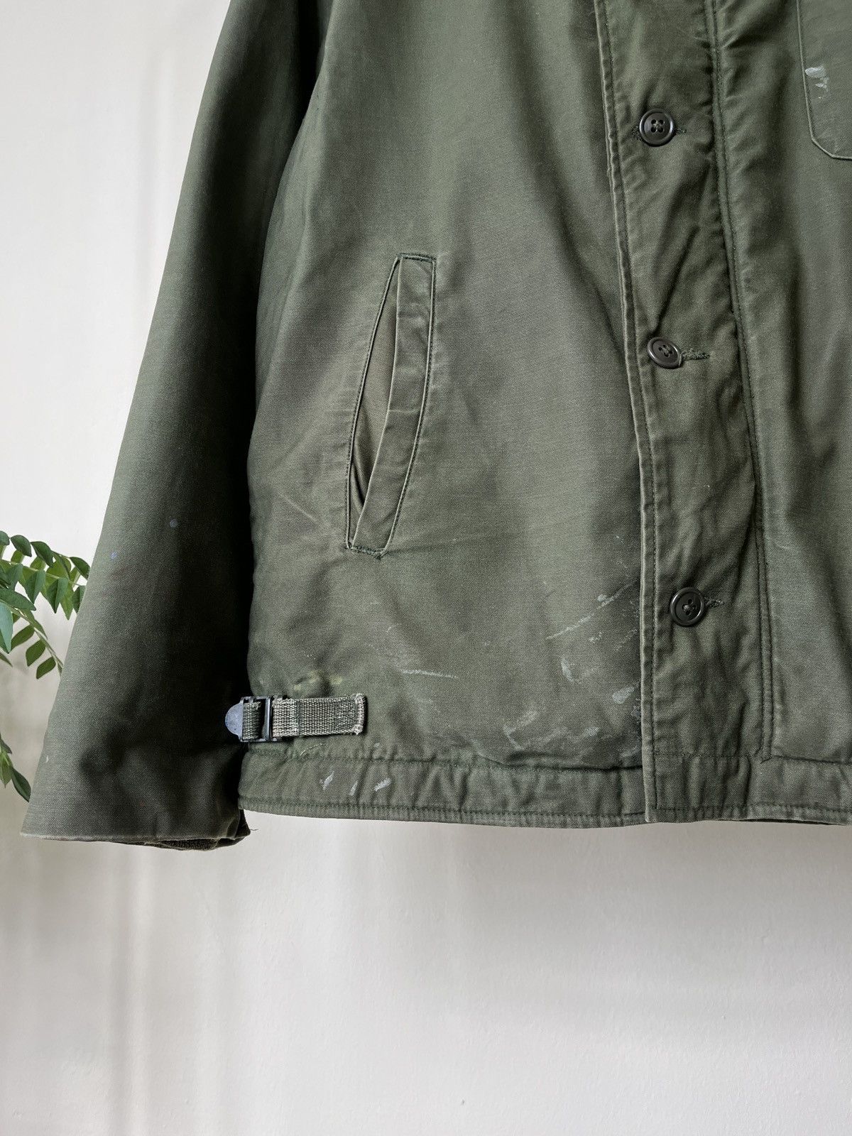 Vintage Vintage 1970s A-2 Deck Jacket USN Military Size US S / EU 44-46 / 1 - 4 Thumbnail