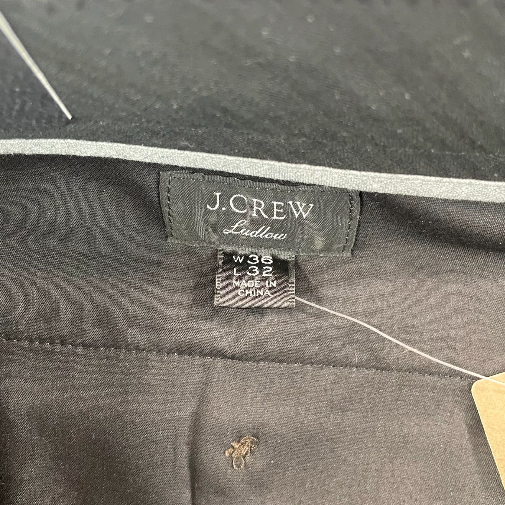 J.Crew J.CREW Bowery Ludlow Dress Pants Men 36x32 Mahogany Wool Slim Stretch NWT 25 Size US 36 / EU 52 - 2 Thumbnail