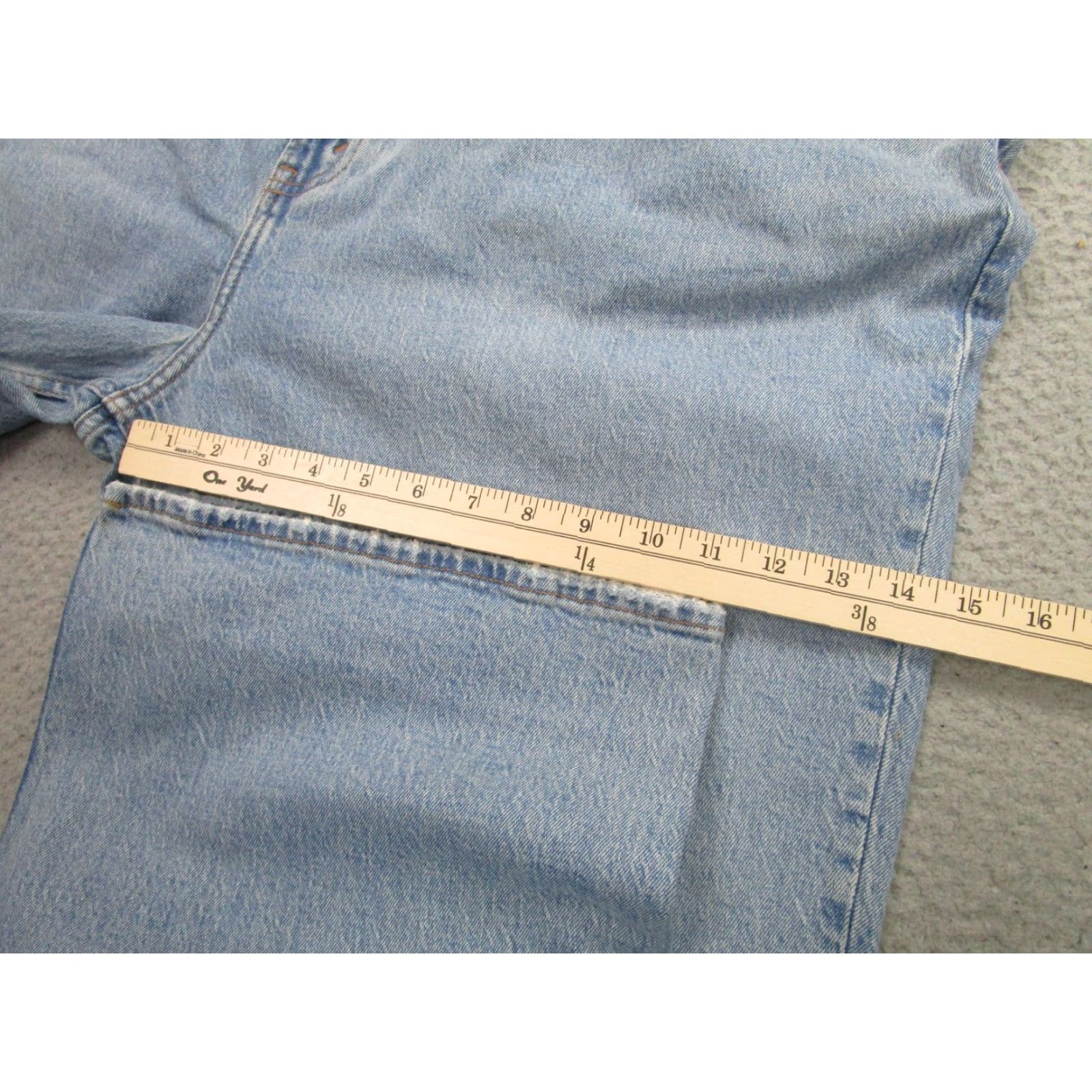 Abercrombie & Fitch Abercrombie & Fitch Jeans Women 24 Regular Long High Rise Blue 90s Relaxed Style Size 42" / US 20 - 7 Thumbnail