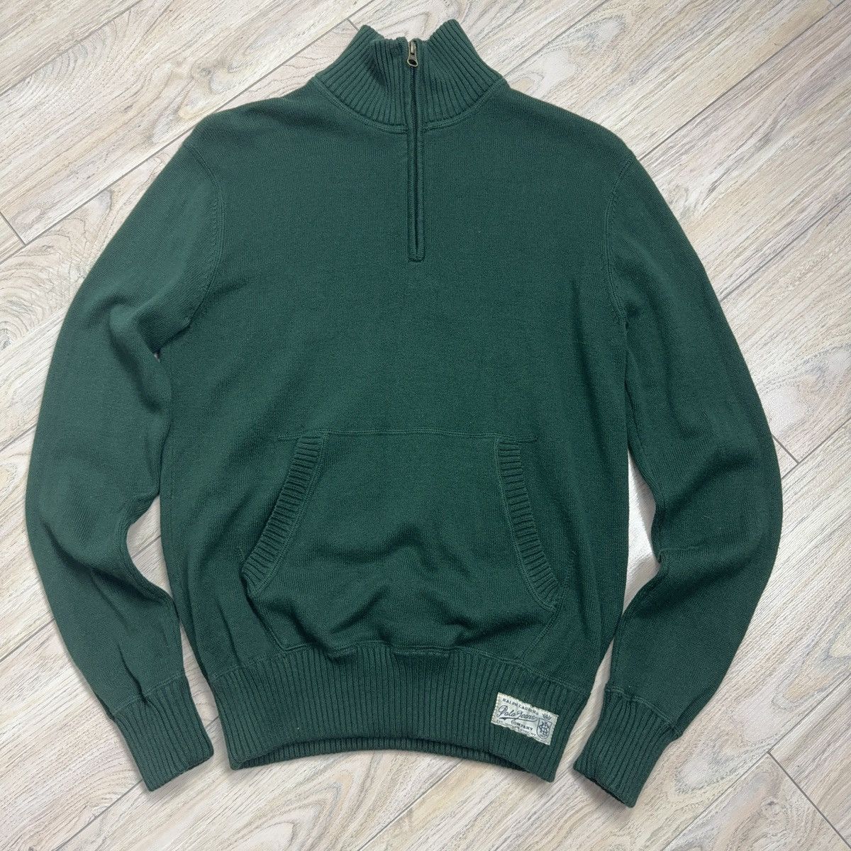 Polo Ralph Lauren Vintage Polo Ralph Lauren Quarter Zip Up Woven Sweatshirt Size US S / EU 44-46 / 1 - 3 Thumbnail