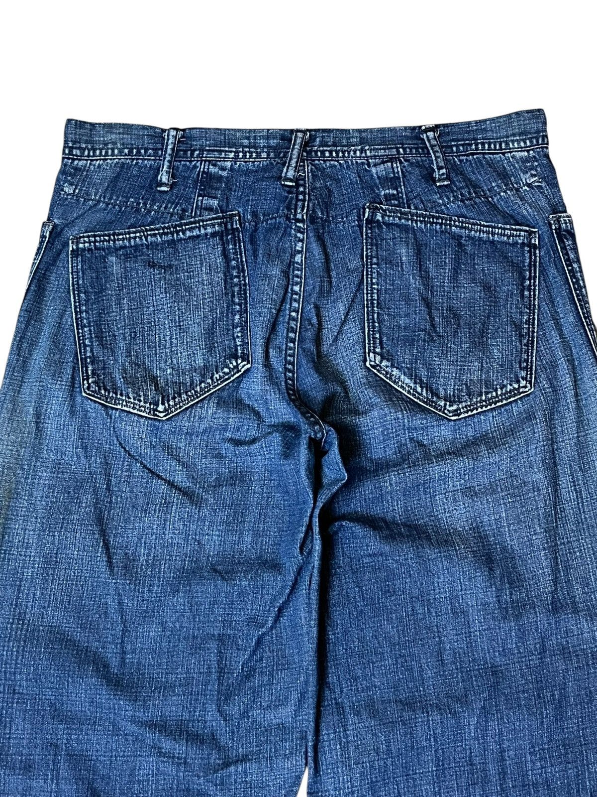 45rpm ARCHIVE JAPANESE VINTAGE 45 RPM STUDIO JAPAN WIDE LEG JEANS Size US 32 / EU 48 - 6 Thumbnail