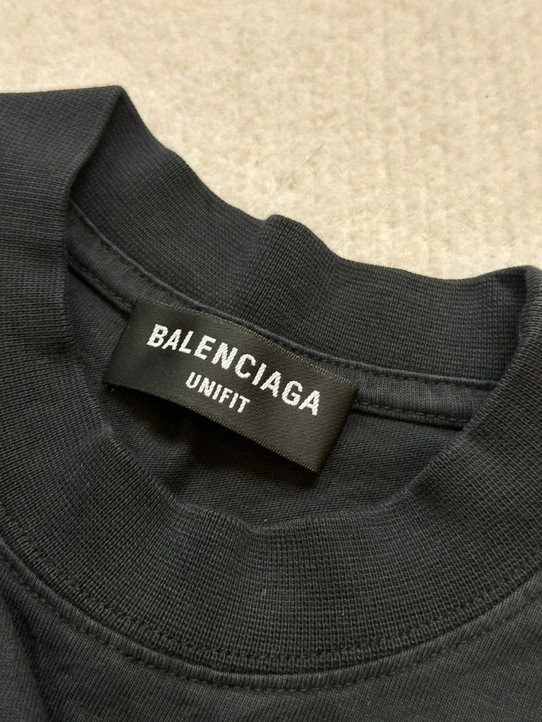 Balenciaga Balenciaga Sporty B Embroidered Short Sleeve 2505-Nextarrow Size US S / EU 44-46 / 1 - 4 Thumbnail