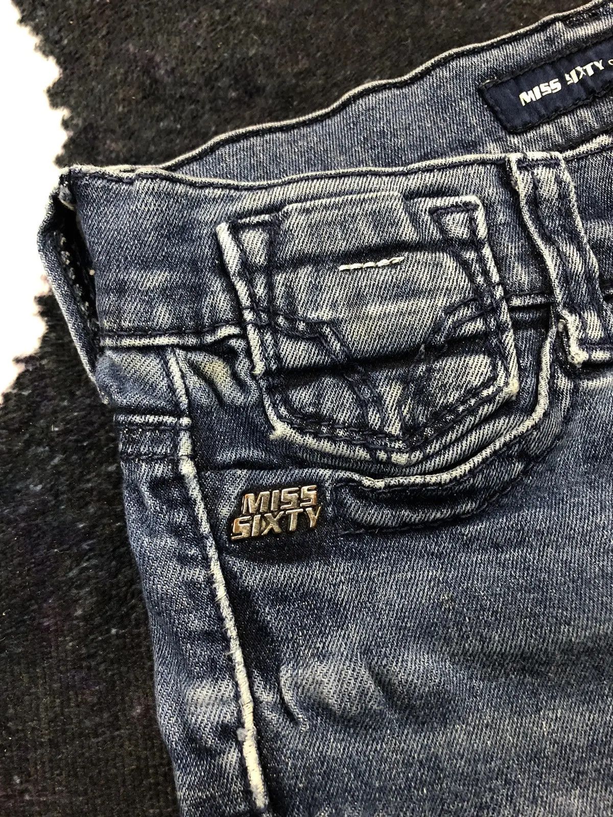 Miss Sixty MISS SIXTY Avantgarde Luxury Denim Hype Jeans Streetwear Y2k Size 27" / US 4 / IT 40 - 9 Thumbnail