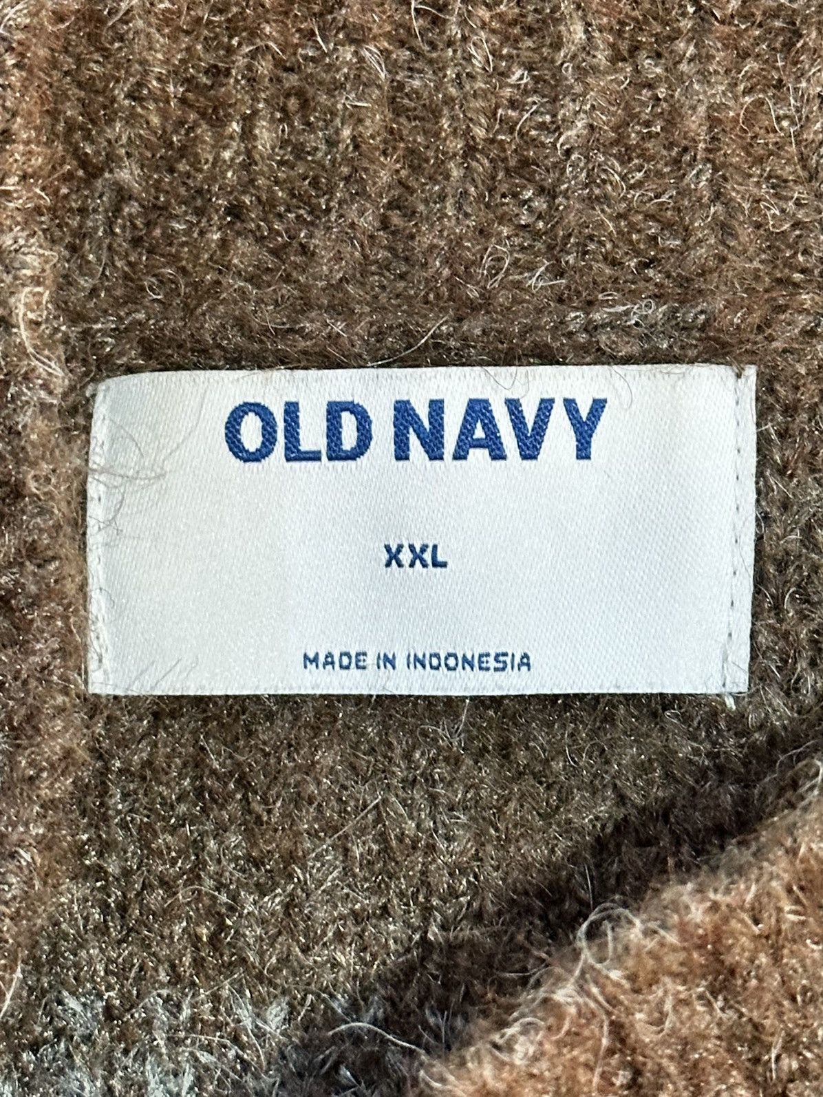 Old Navy Old Navy Mock Neck Wool Sweater Size XXL / US 16-18 / IT 52-54 - 7 Thumbnail