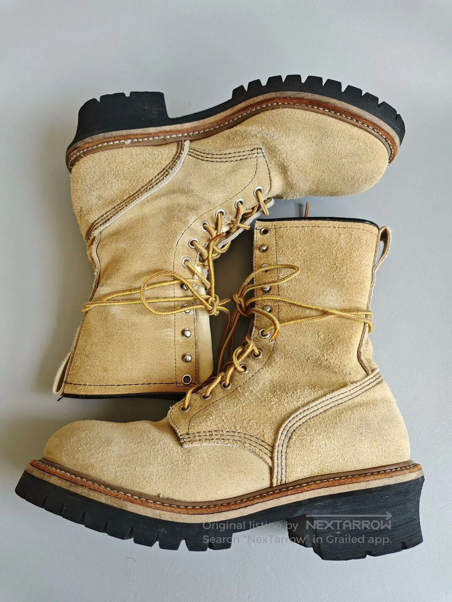 Red Wing Red Wing 8218 Suede Work Boot. Size US 8.5 / EU 41-42 - 5 Thumbnail