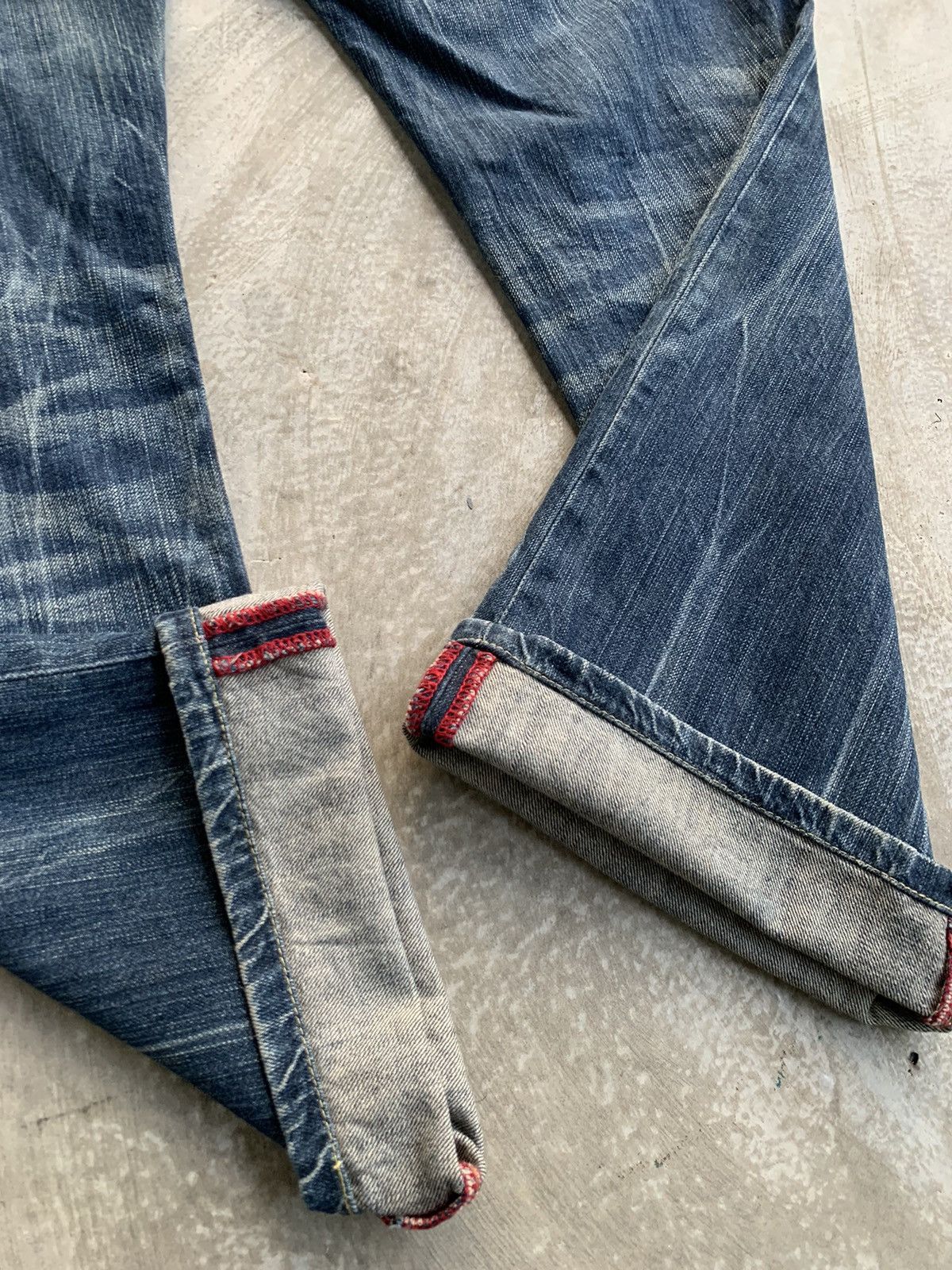 Edwin × Japanese Brand Vintage Edwin Tokyo Japan Blue Trip Size US 36 / EU 52 - 16 Thumbnail