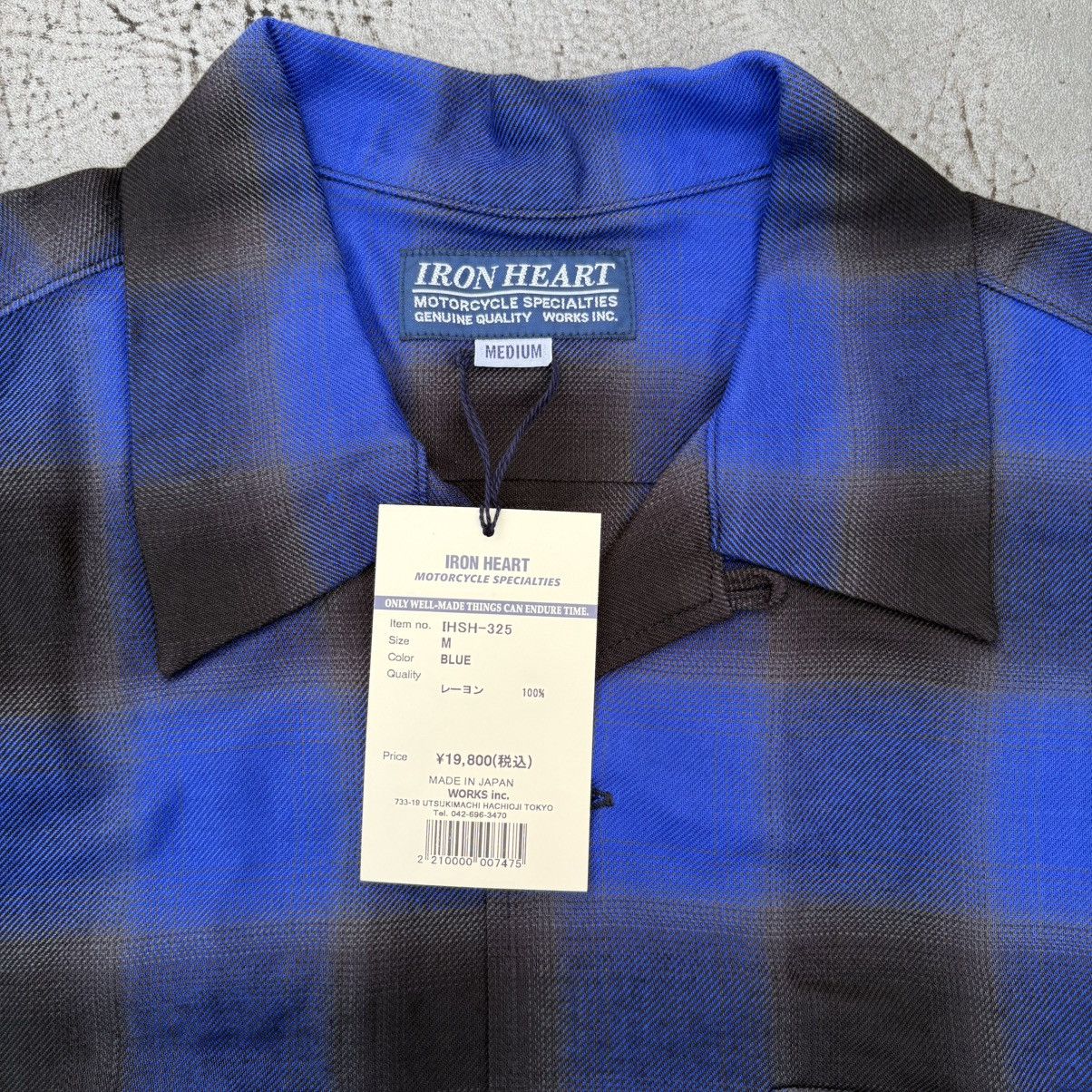 Iron Heart Iron Heart 5oz Bowling Shirt Medium M IHSH-325 blue Loop Size US M / EU 48-50 / 2 - 3 Thumbnail