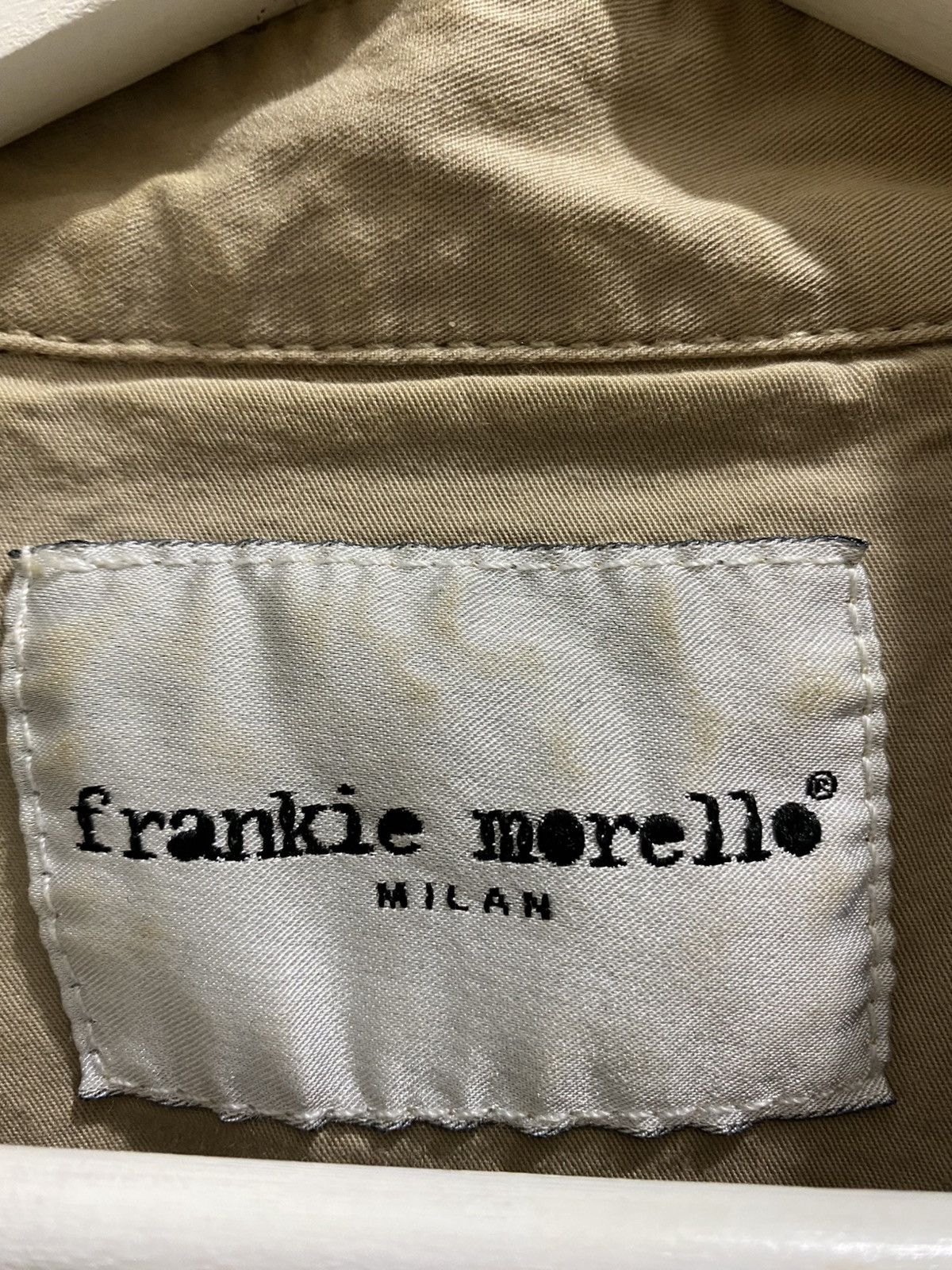 Frankie Morello FRANKIE MORELLO COTTON JACKET KHAKI Size M / US 6-8 / IT 42-44 - 10 Thumbnail