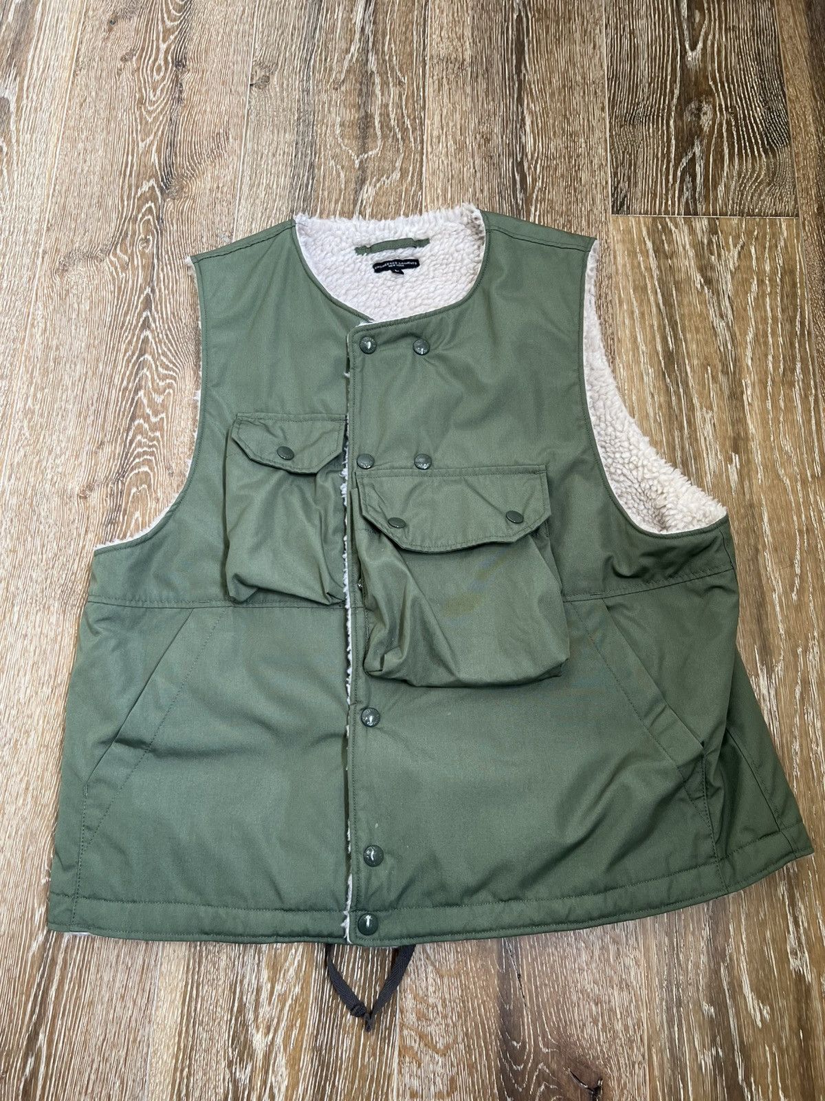 Engineered Garments Cover vest - primaloft | Grailed