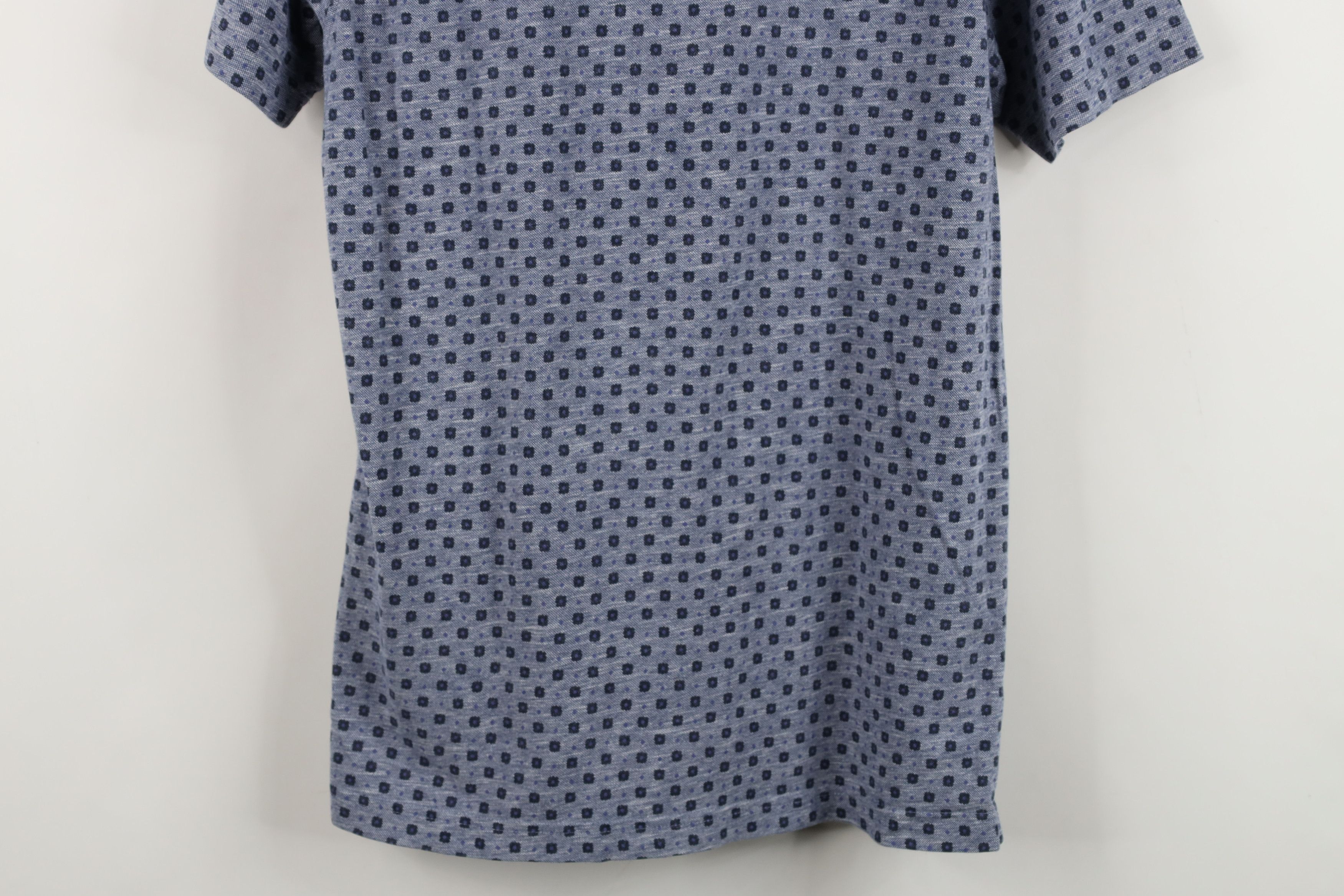 Brooks Brothers Brooks Brothers Linen Blend Geometric Knit Golf Polo Shirt Size US M / EU 48-50 / 2 - 11 Thumbnail