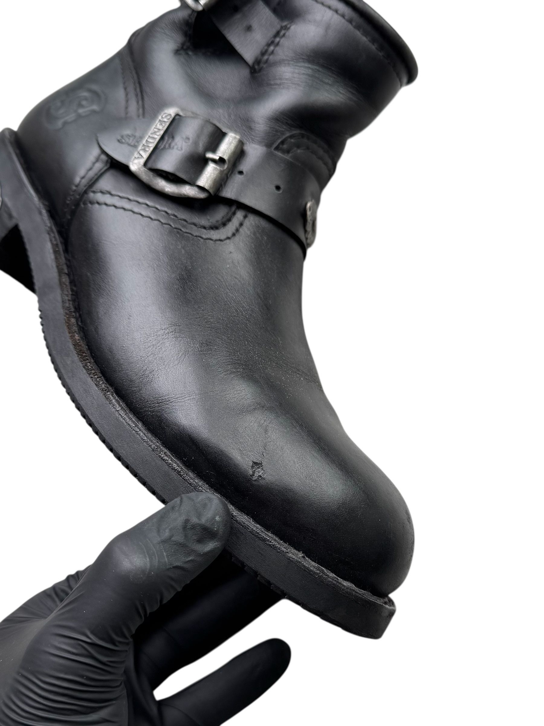 Sendra Gaudi by Sendra Vintage Leather Boots With Straps (D10) Size US 7 / EU 40 - 4 Thumbnail
