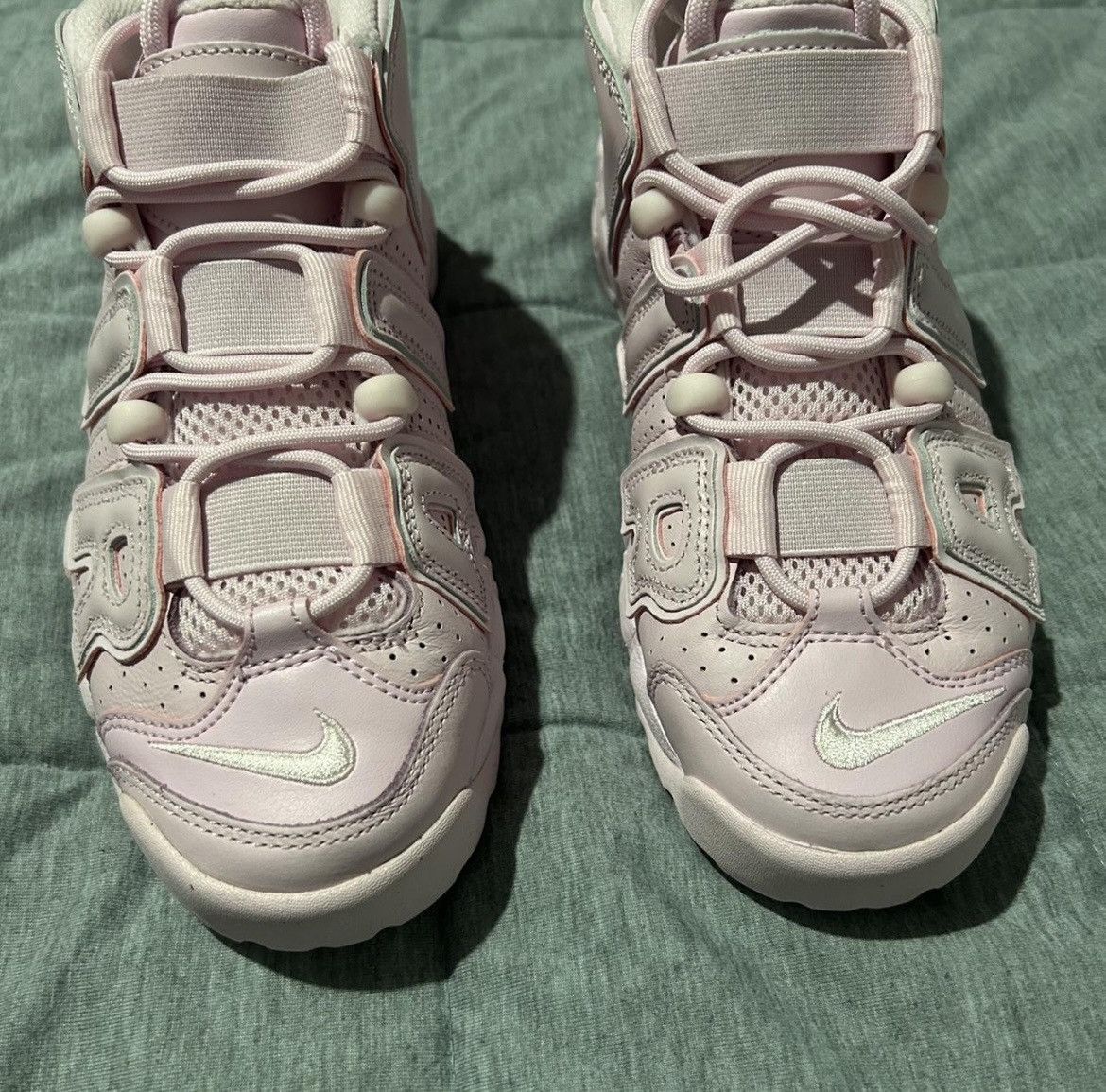 Nike Nike Air More Uptempo “Pink Foam” Size US 6 / IT 36 - 4 Thumbnail