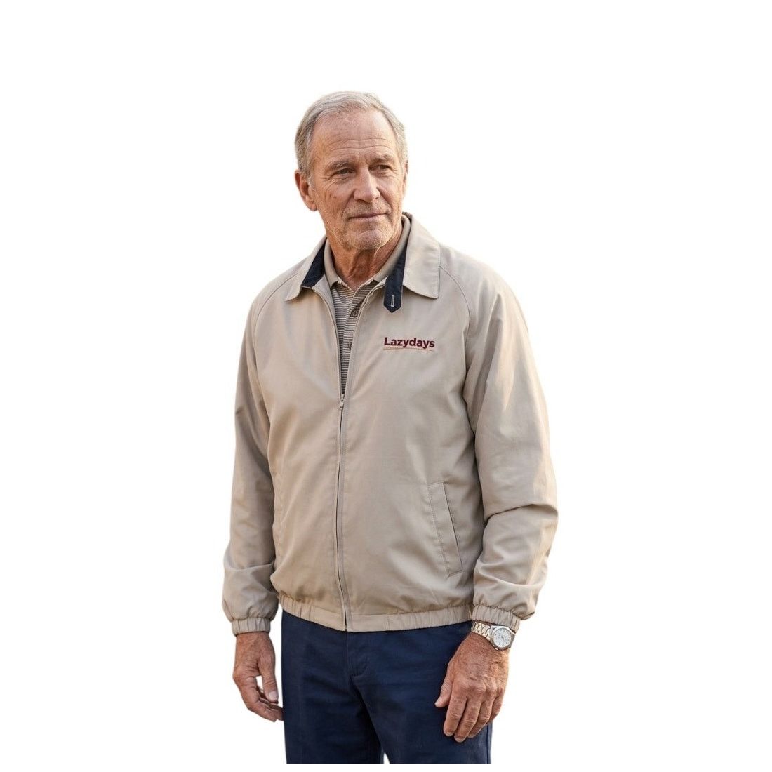Harriton Harriton windbreaker jacket embroidered Lazydays RV logo Size US XL / EU 56 / 4 - 1 Thumbnail