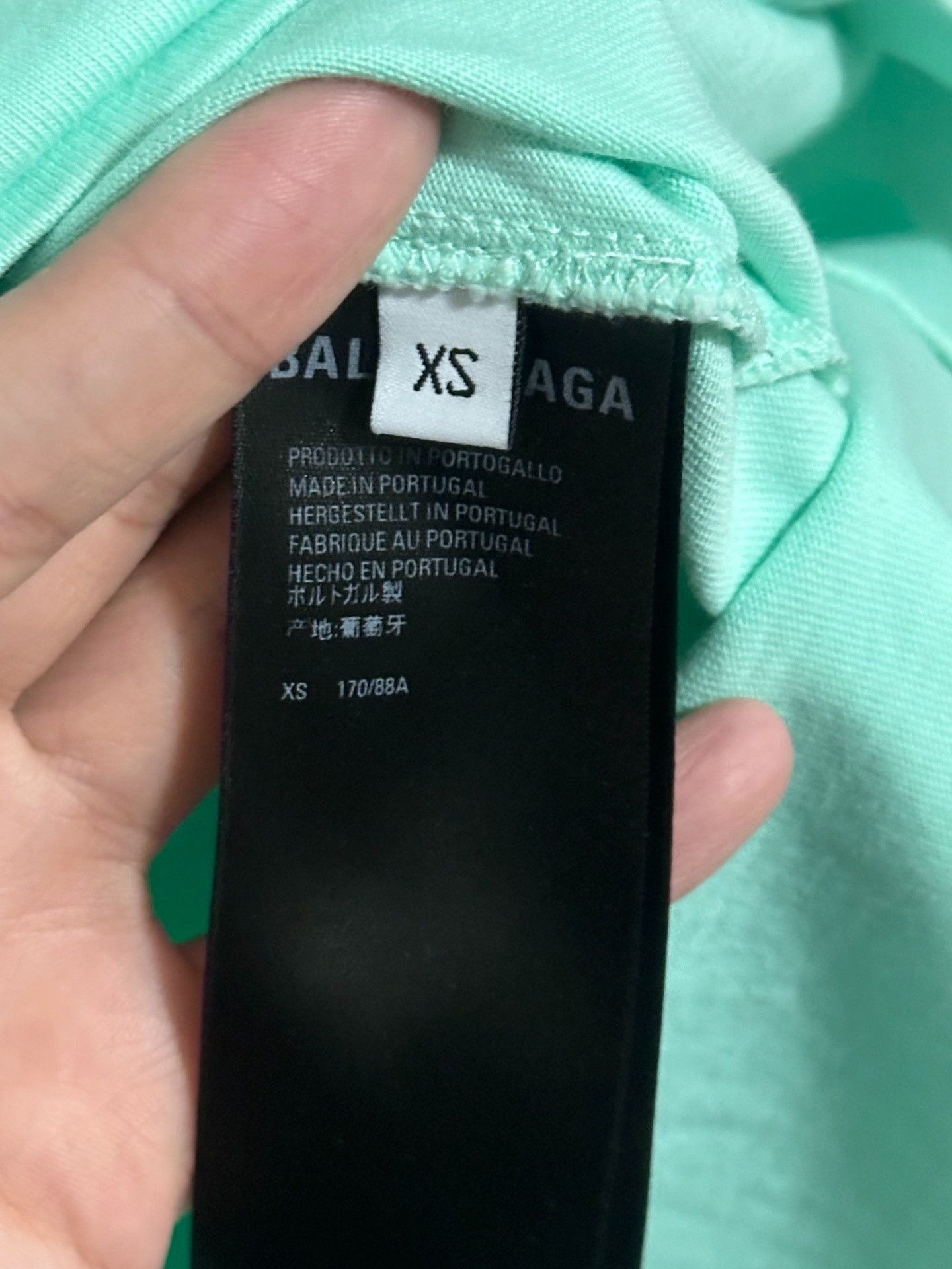 Balenciaga Balenciaga Embroidered Logo Short-Sleeve T-Shirt Size US XS / EU 42 / 0 - 3 Thumbnail