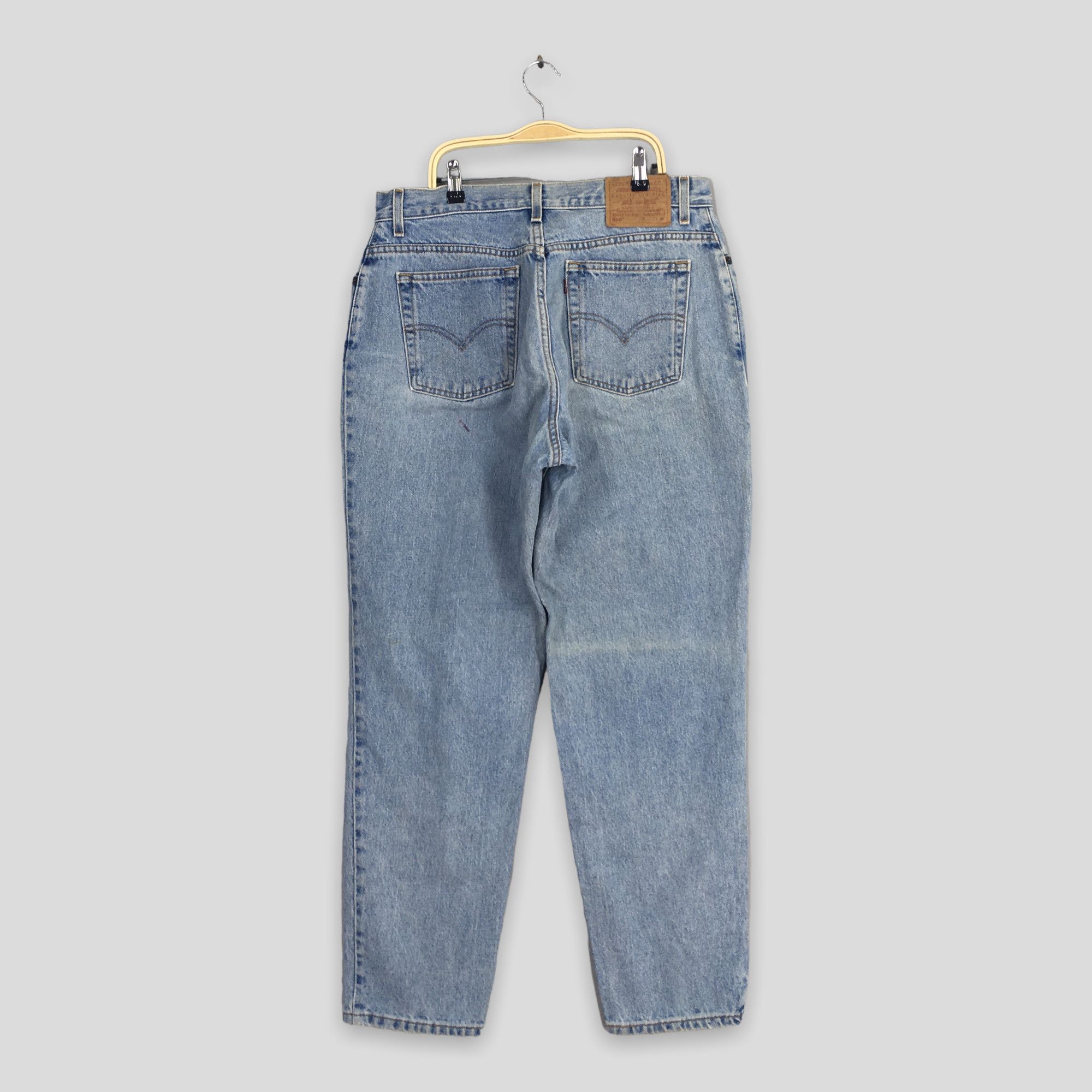 Levi's Size 31x30.5 Vintage Levi's 550 Relaxed Fit Jeans S2057 Size 31" - 9 Thumbnail