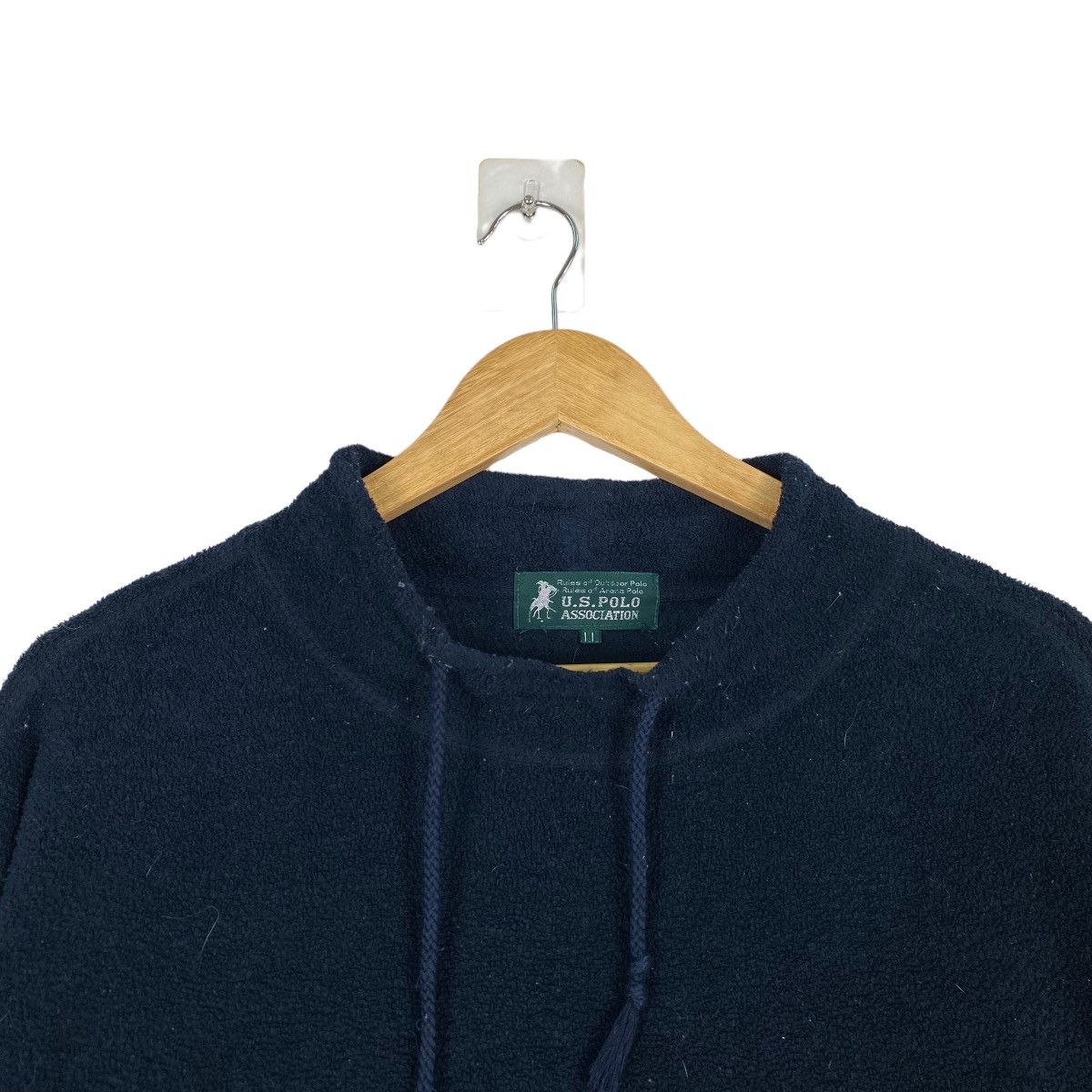 Japanese Brand Vintage US Polo Assn stripped fleece Size US L / EU 52-54 / 3 - 4 Thumbnail