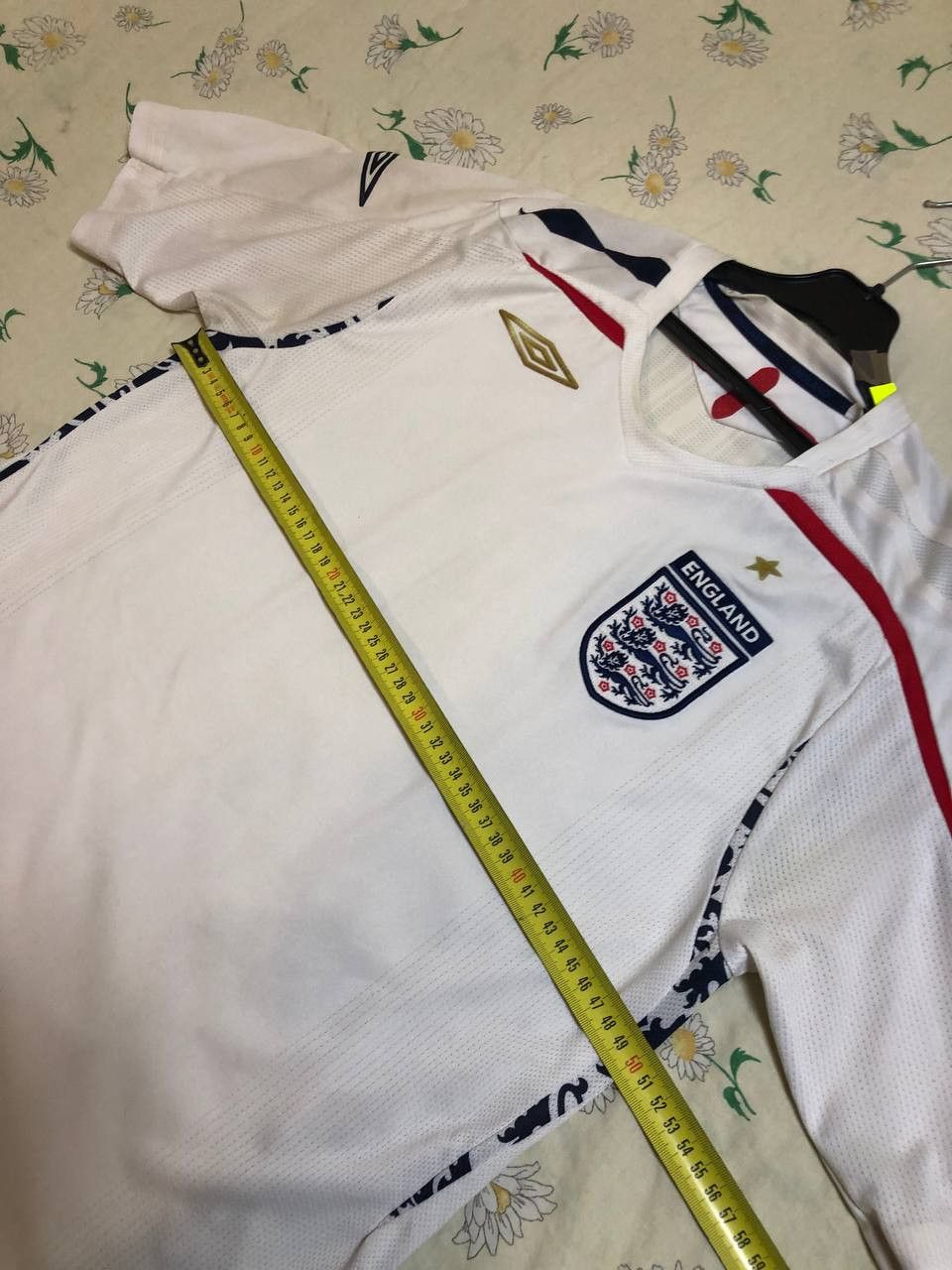 Umbro ENGLAND 2007 2009 HOME FOOTBALL SHIRT SOCCER JERSEY Size US M / EU 48-50 / 2 - 13 Thumbnail