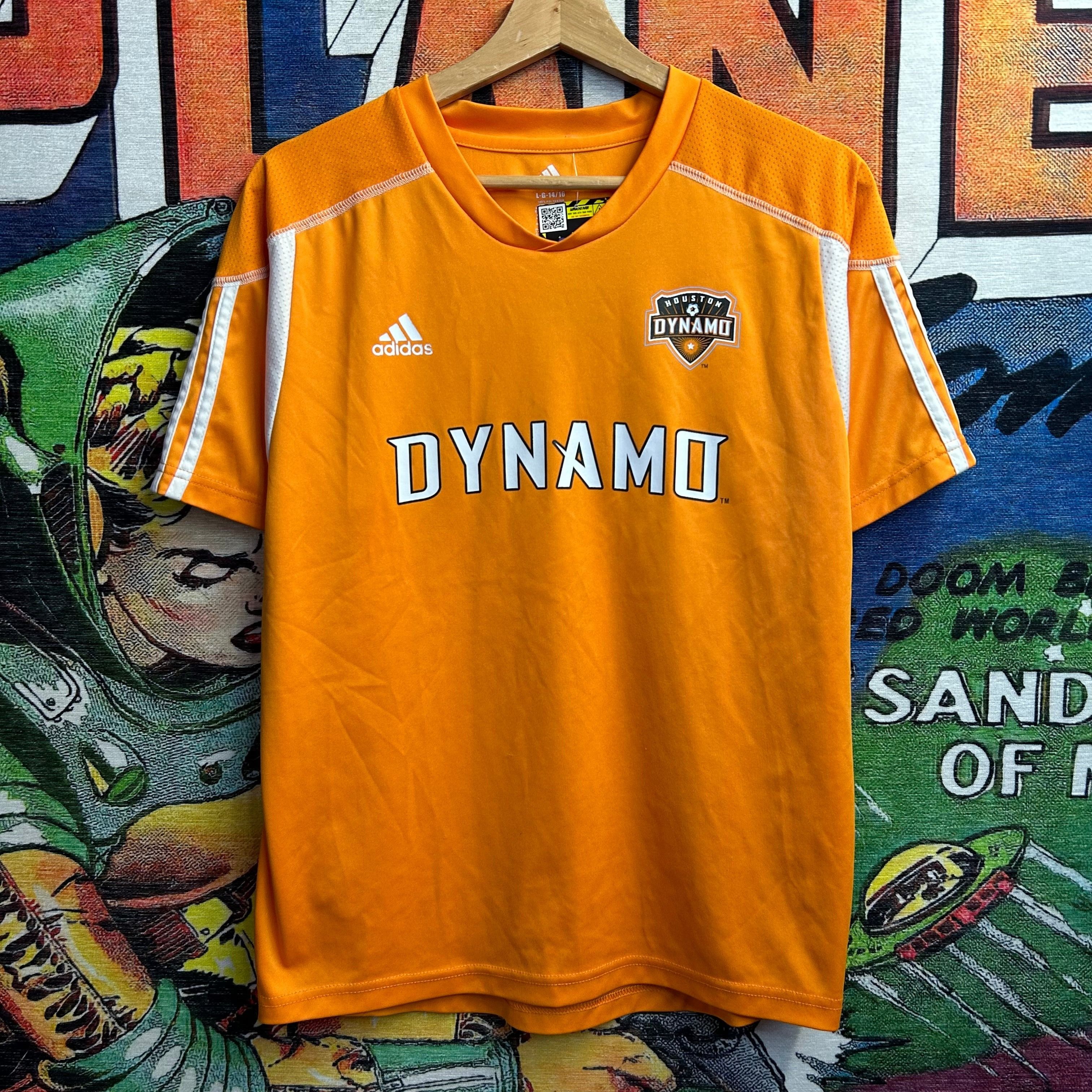 Houston Dynamo Jersey Size Youth Large